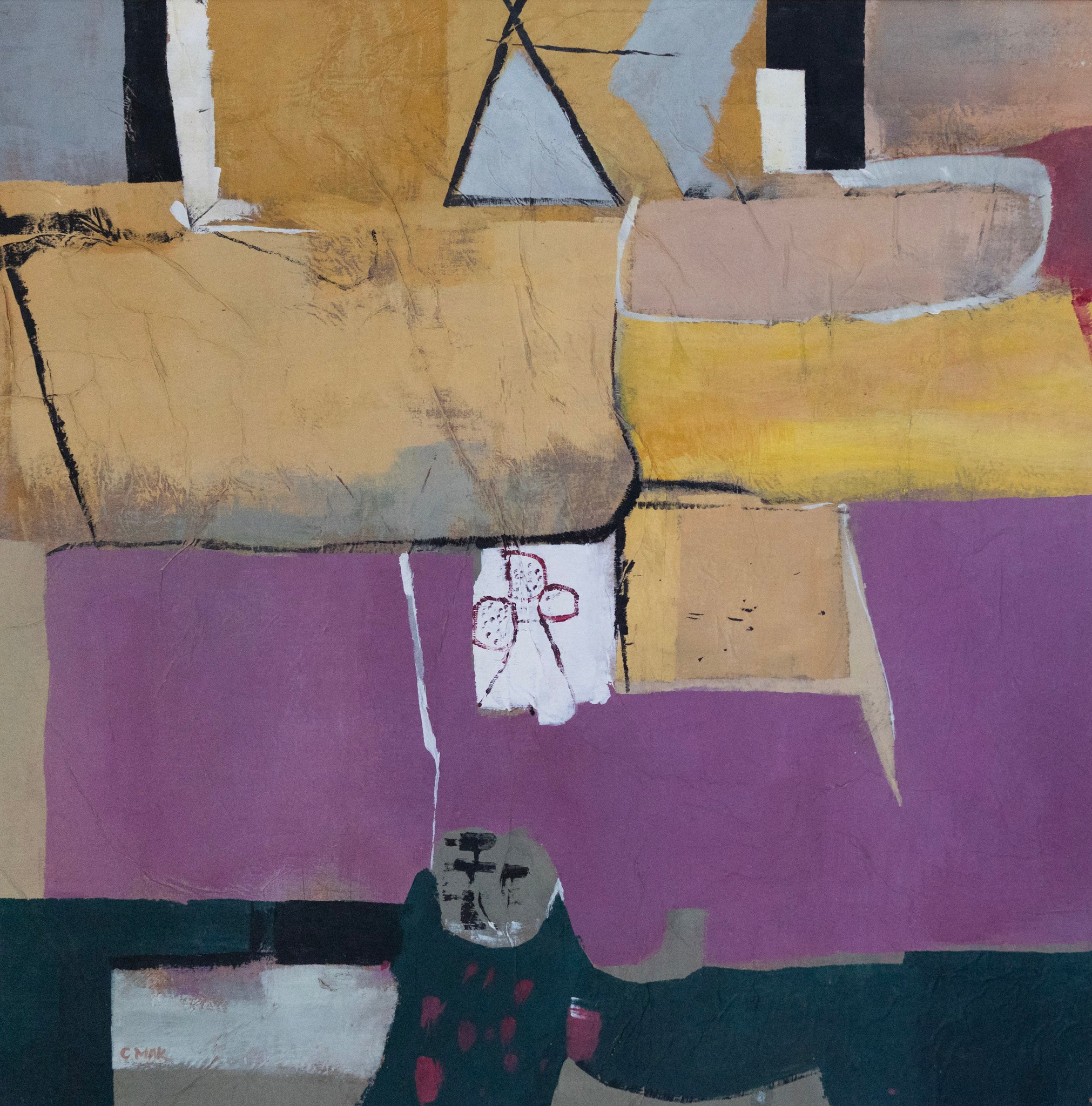 Christine Mak, Untitled (Purple), Undated