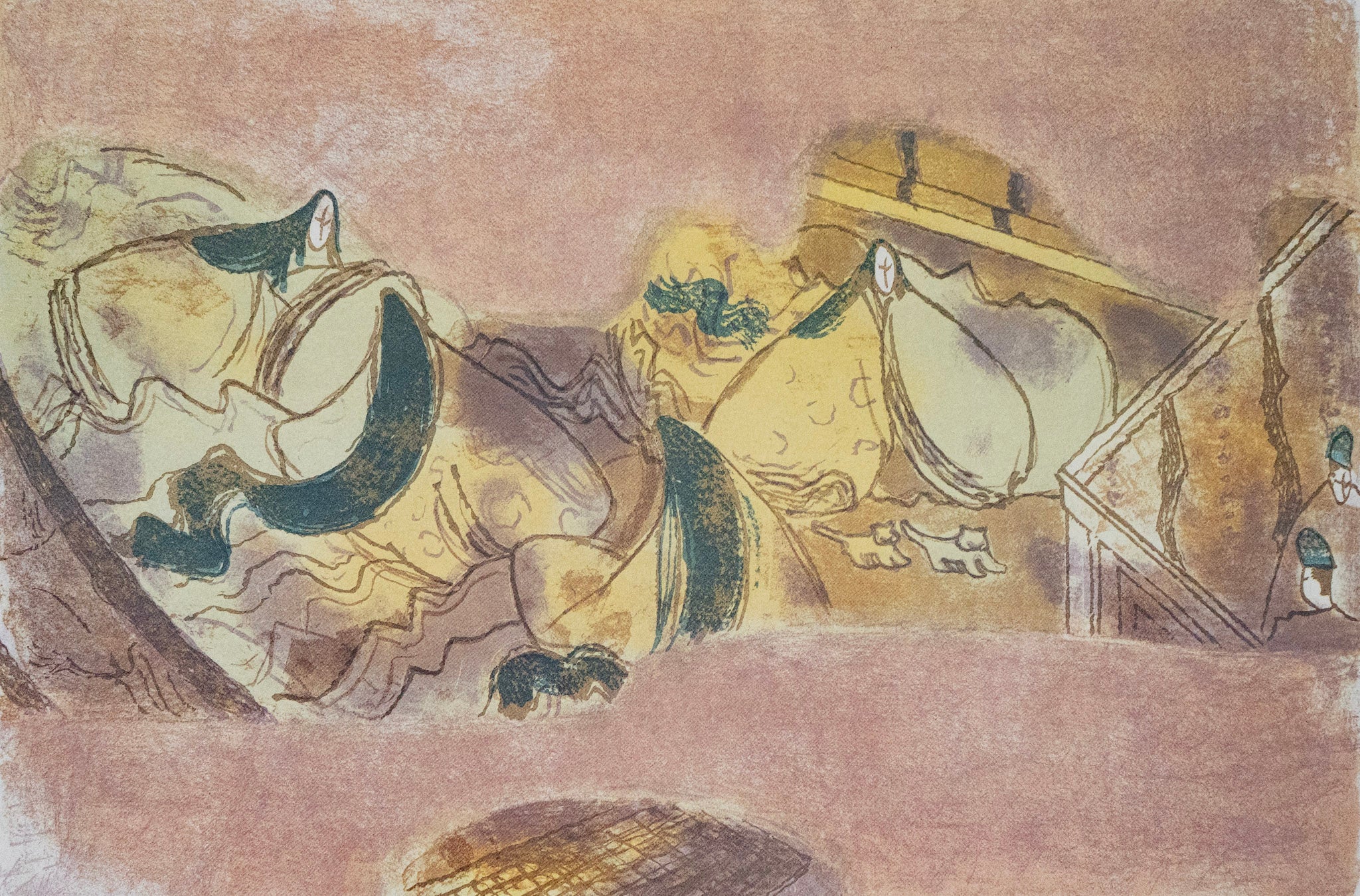 Tatsuo Takayama, The Tale of Genji, Undated