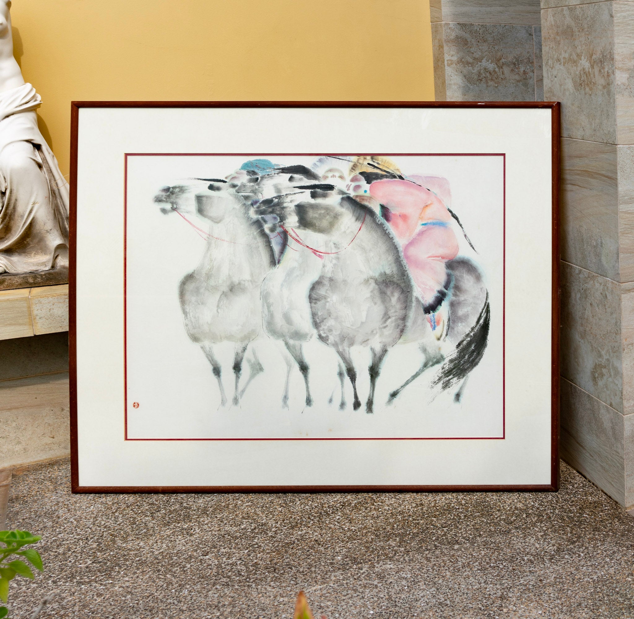 Zeng Shanqing, Untitled (Horses and their Riders), Undated