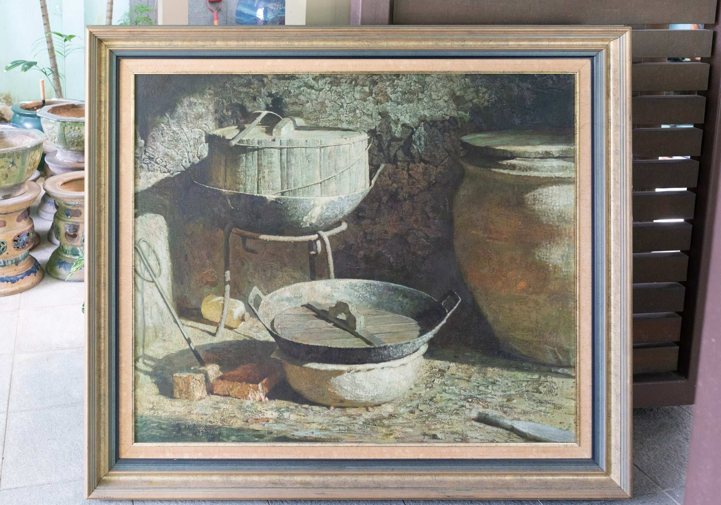 Unknown Artist, Untitled (Peering into the Kitchen), 1997