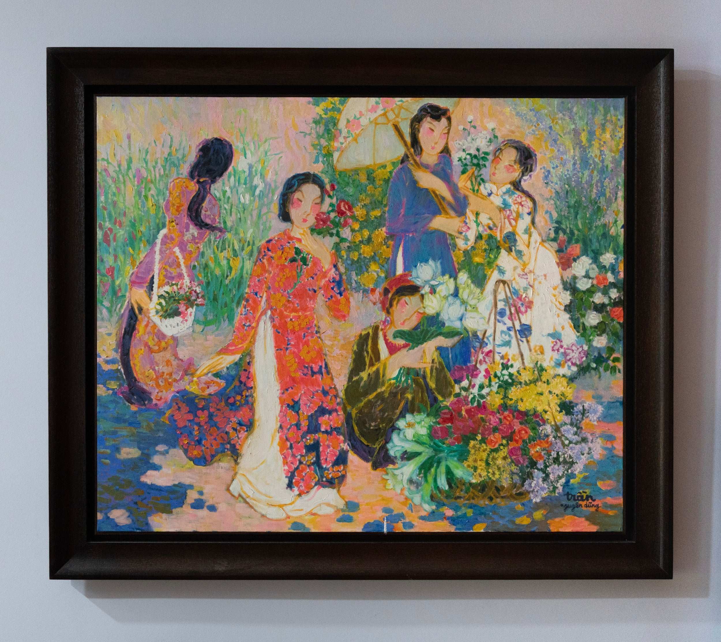 Tran Nguyen Dung, Untitled (Five Girls), Undated