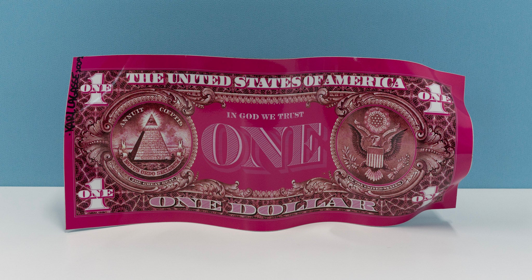 Karl Lagasse, One Little Dollars (Pink-Back), Undated