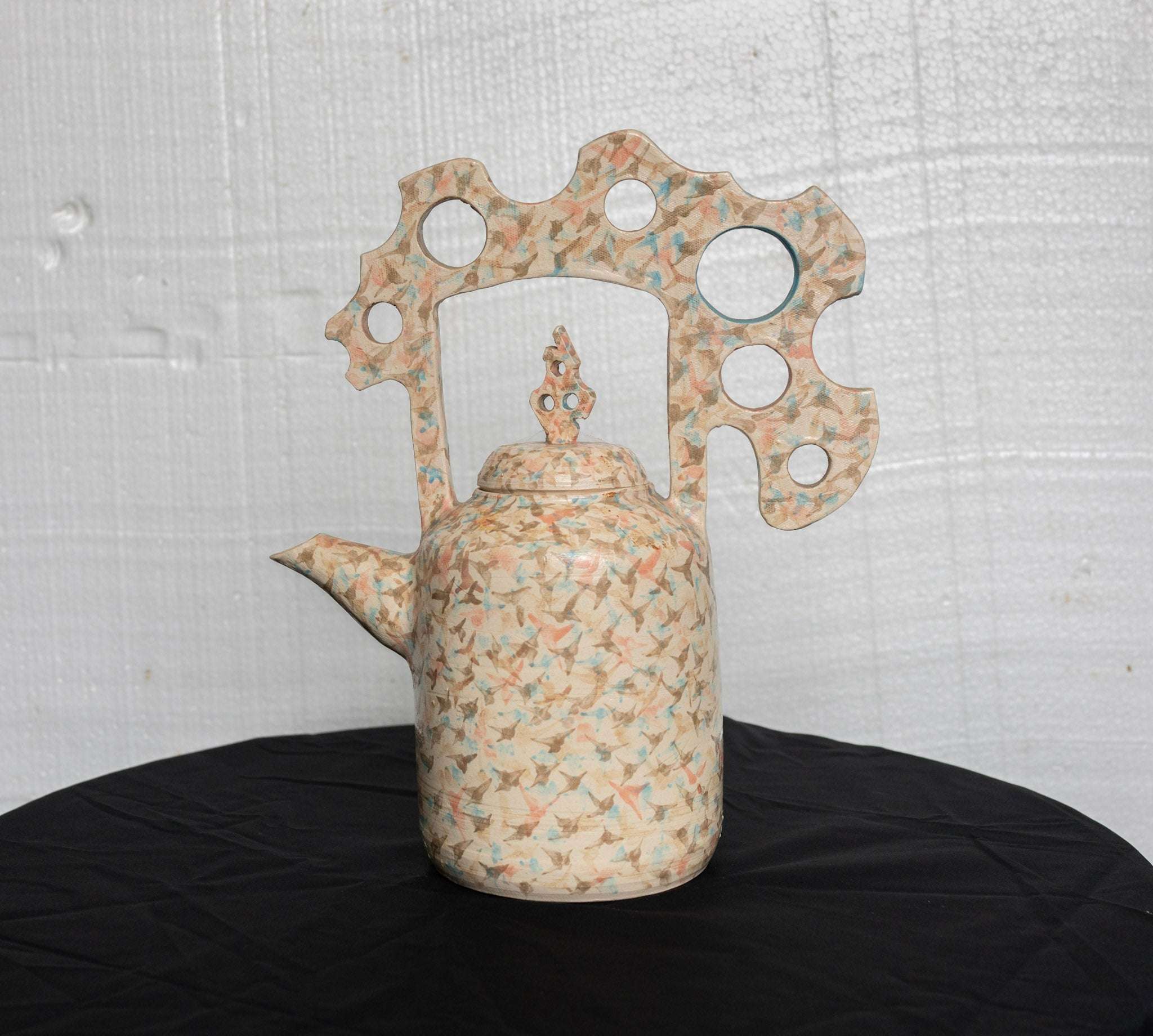 Lim Chong Beng, Untitled (Teapot with Perforated Crest Handle), c. 1990s