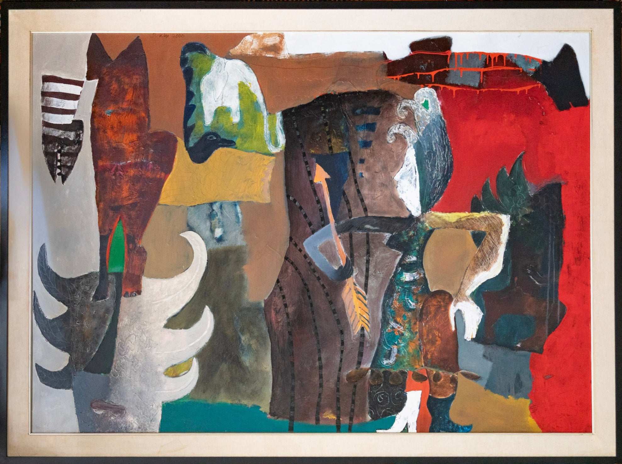 I Wayan Sujana Suklu, Untitled (Hunter with Arrows), Undated