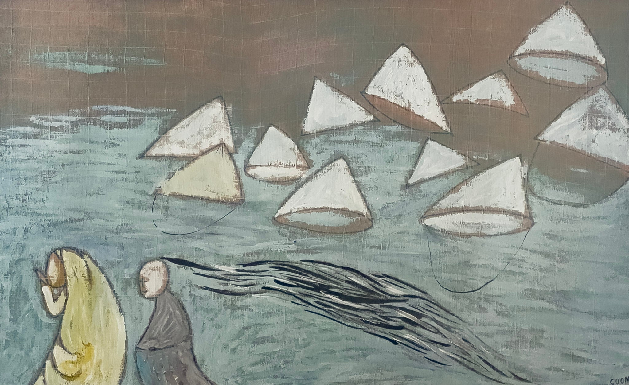 Le Thiet Cuong, Untitled (Sails), 1993