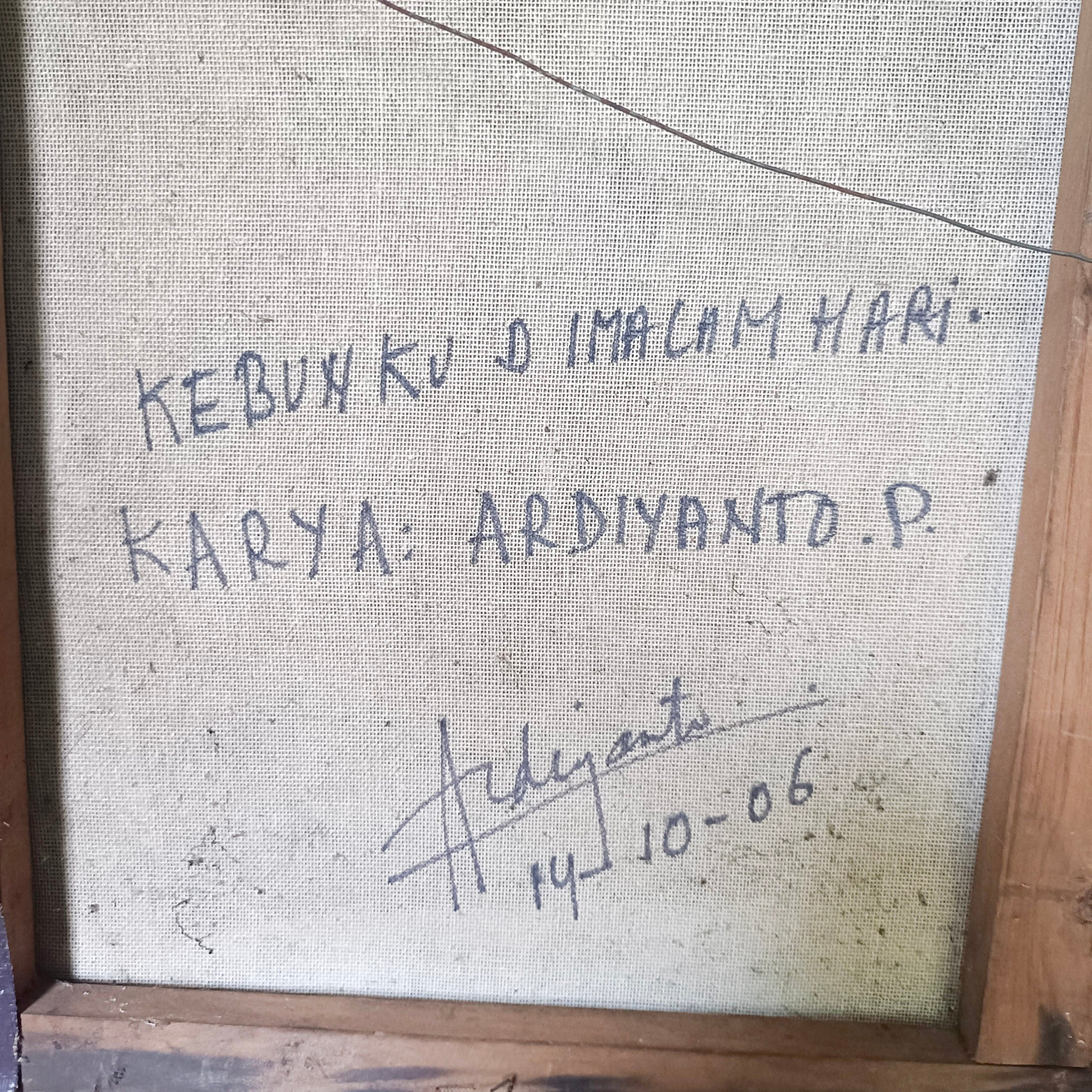 Ardiyanto Pranata, Kebunku Di Malam Hari, 2006