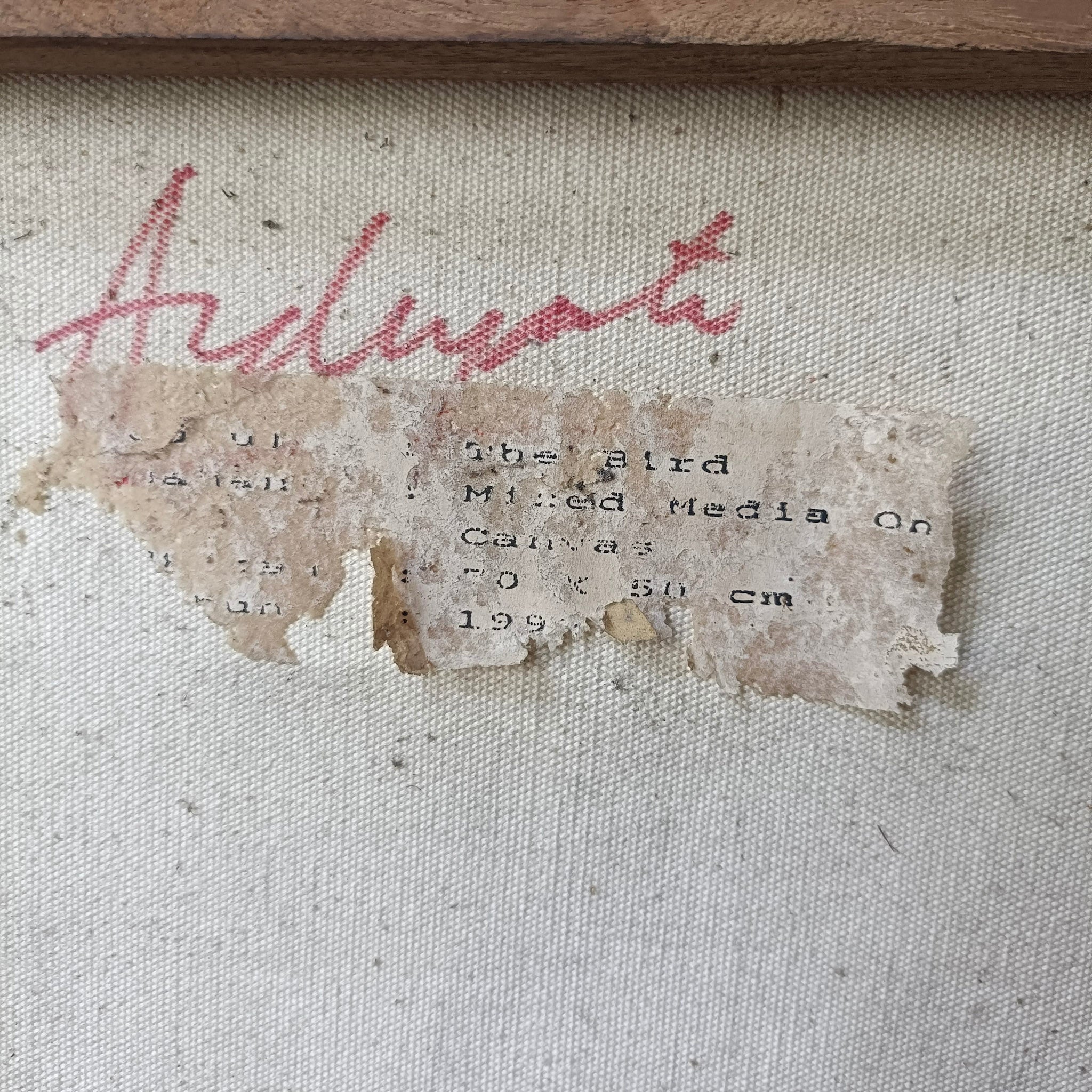 Ardiyanto Pranata, The Bird, 1992