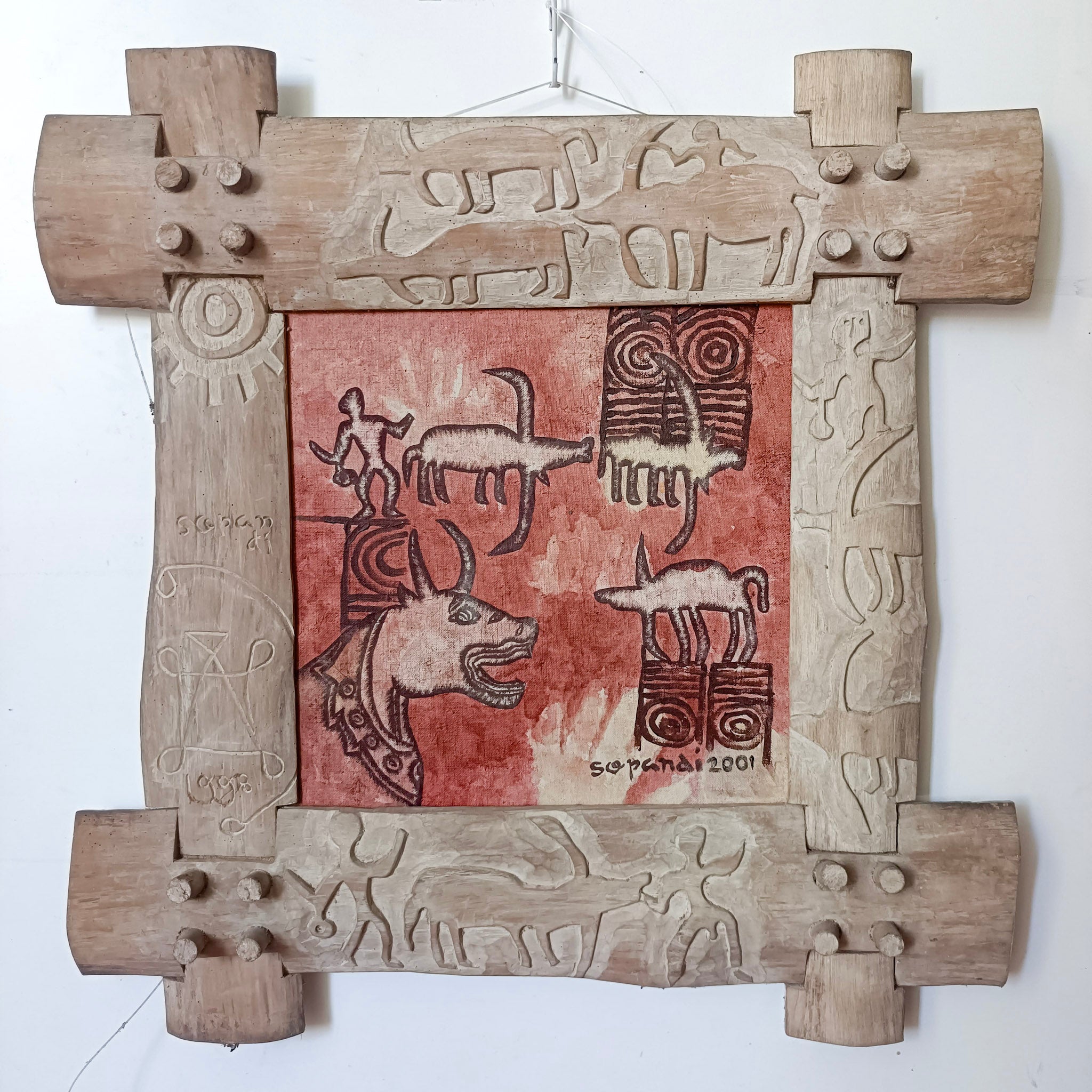 Achmad Sopandi Hasan, Untitled (Animals), 2001