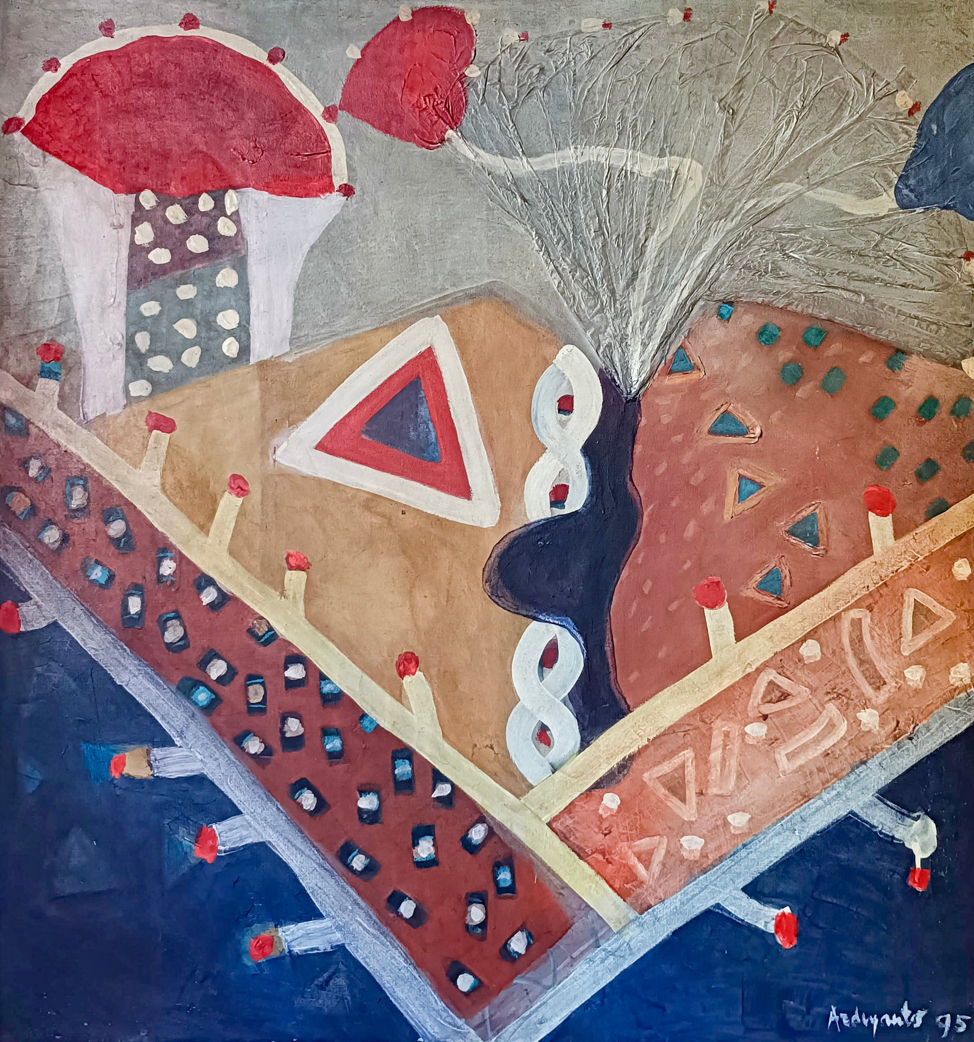 Ardiyanto Pranata, Untitled (Mushroom Forest), 1995