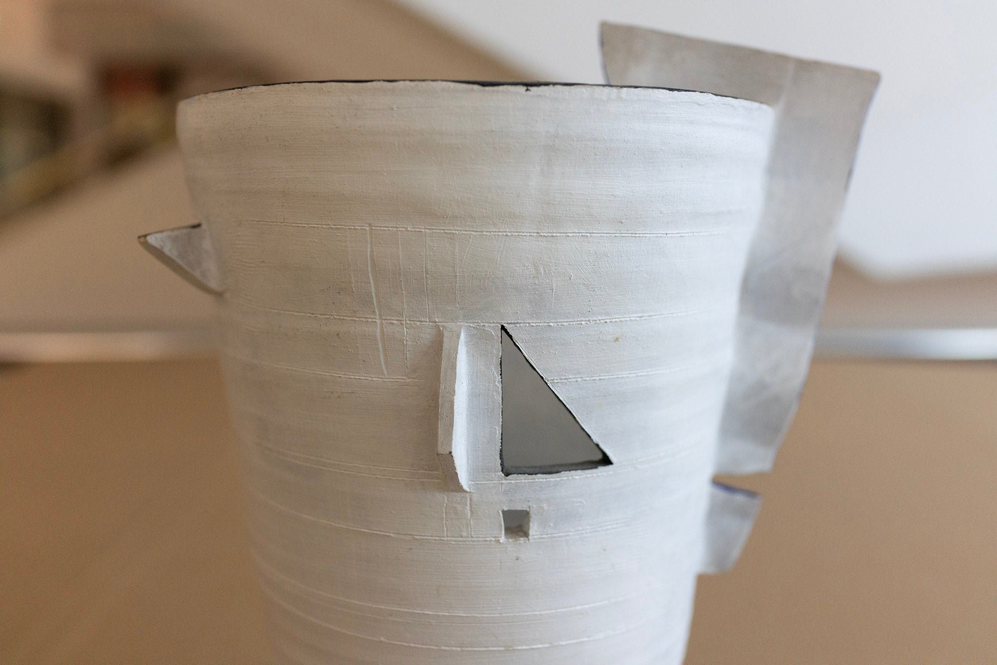 Tan Tuan Yong, Untitled (White and Blue Vase), Undated