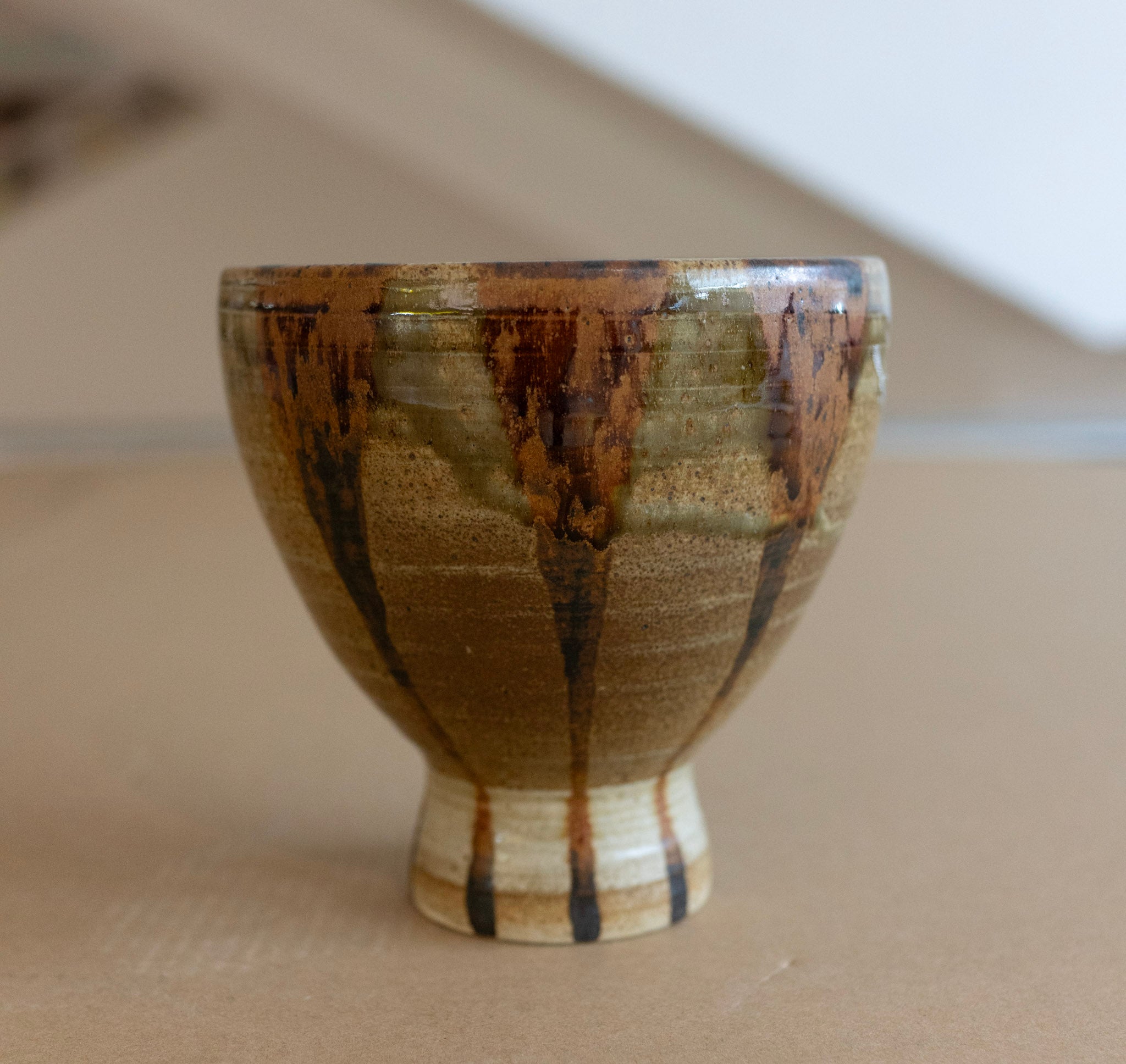 Tan Tuan Yong, Untitled (Brown Bowl with Platform), Undated