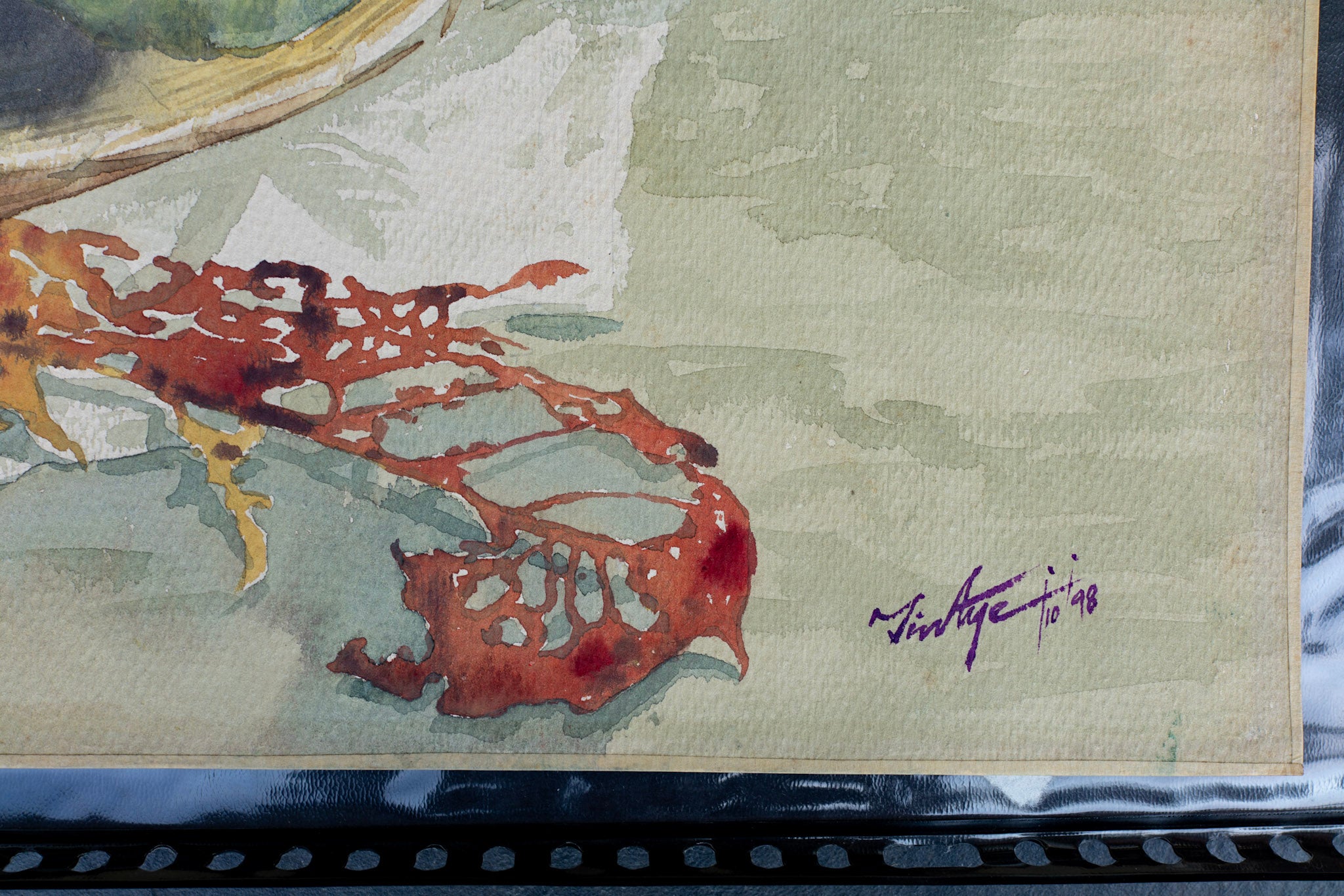 U Tin Aye, Untitled (Custard Apples), 1998