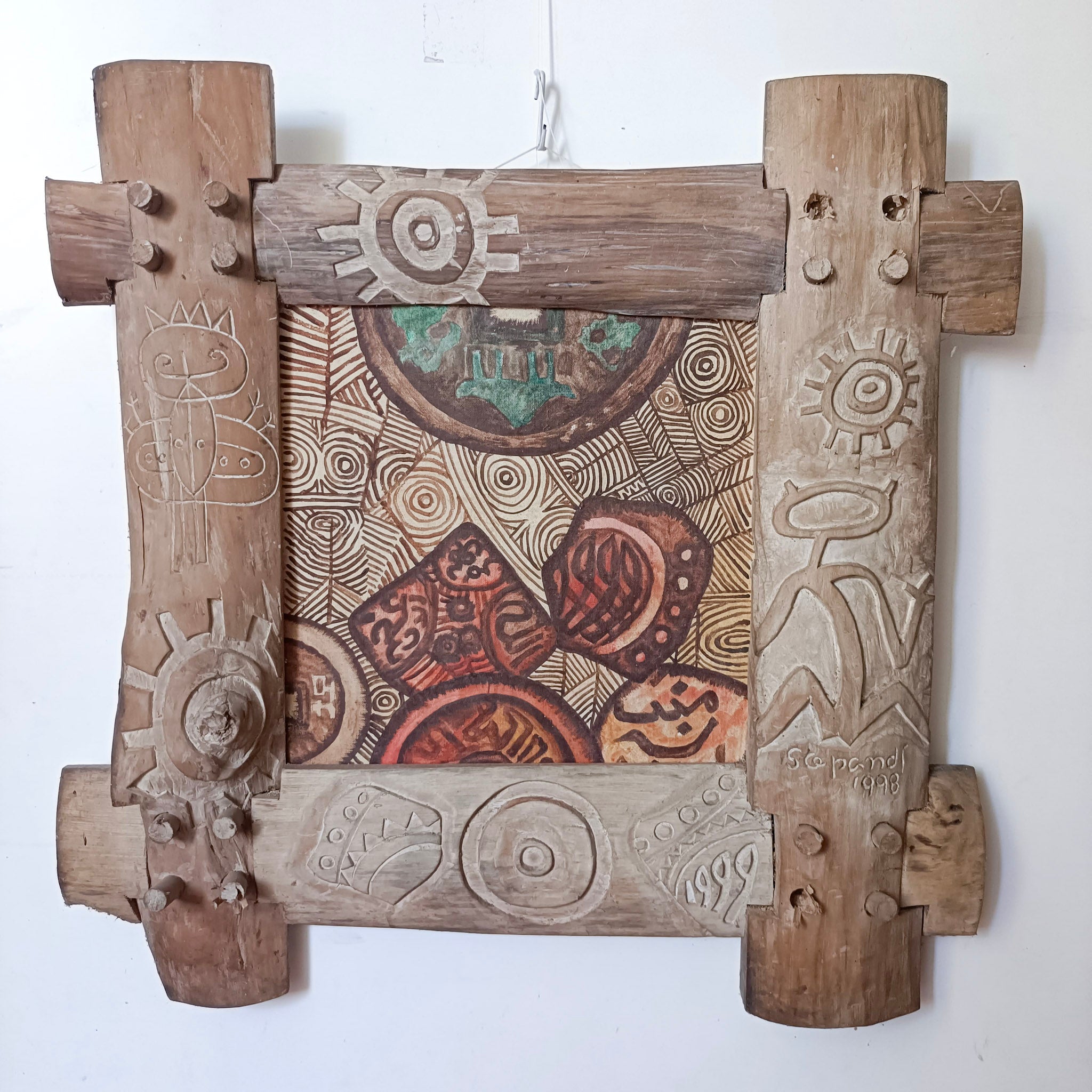 Achmad Sopandi Hasan, Untitled (Coins & Seals), 1998