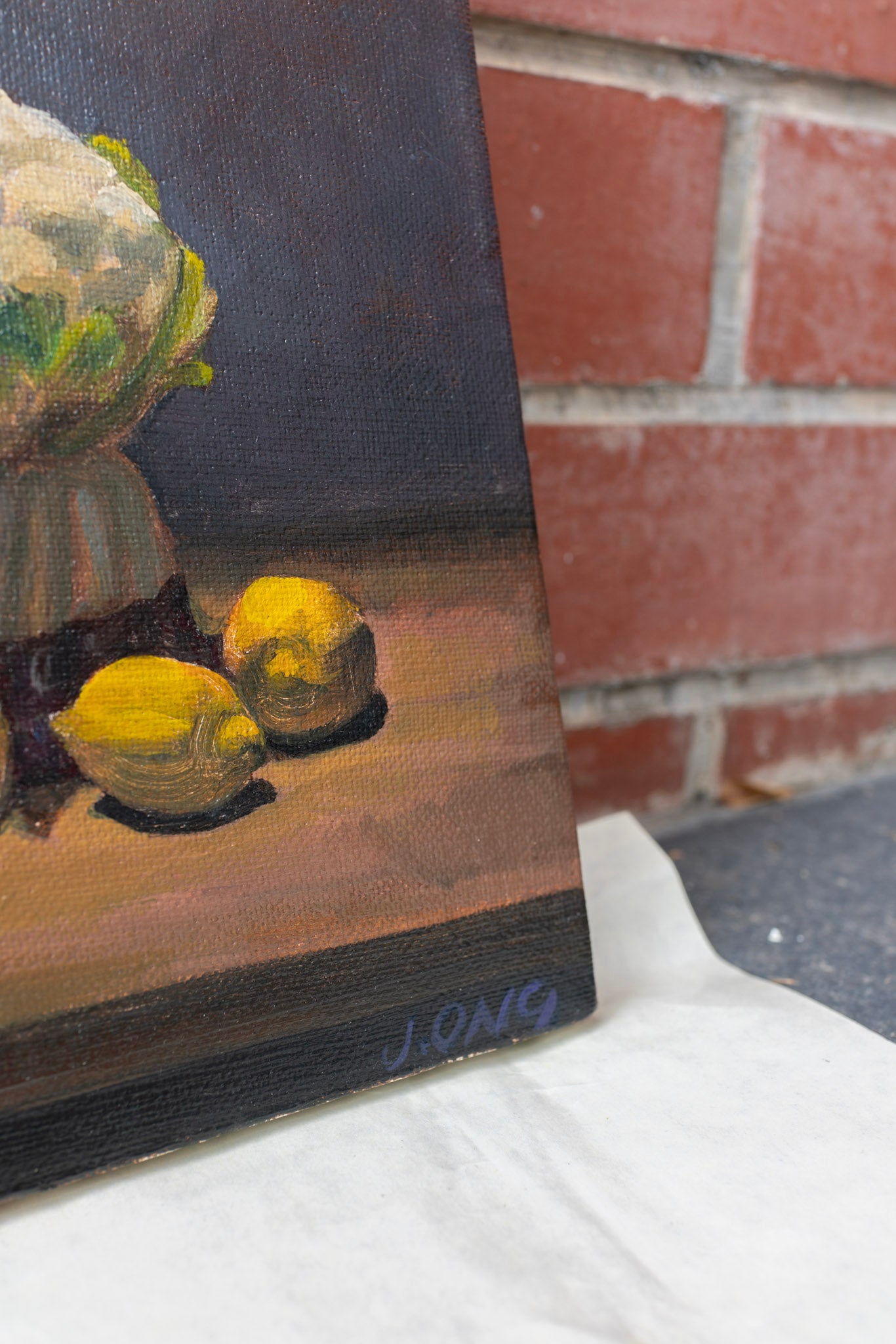 Jimmy Ong, Lemons Cauliflower, 1995