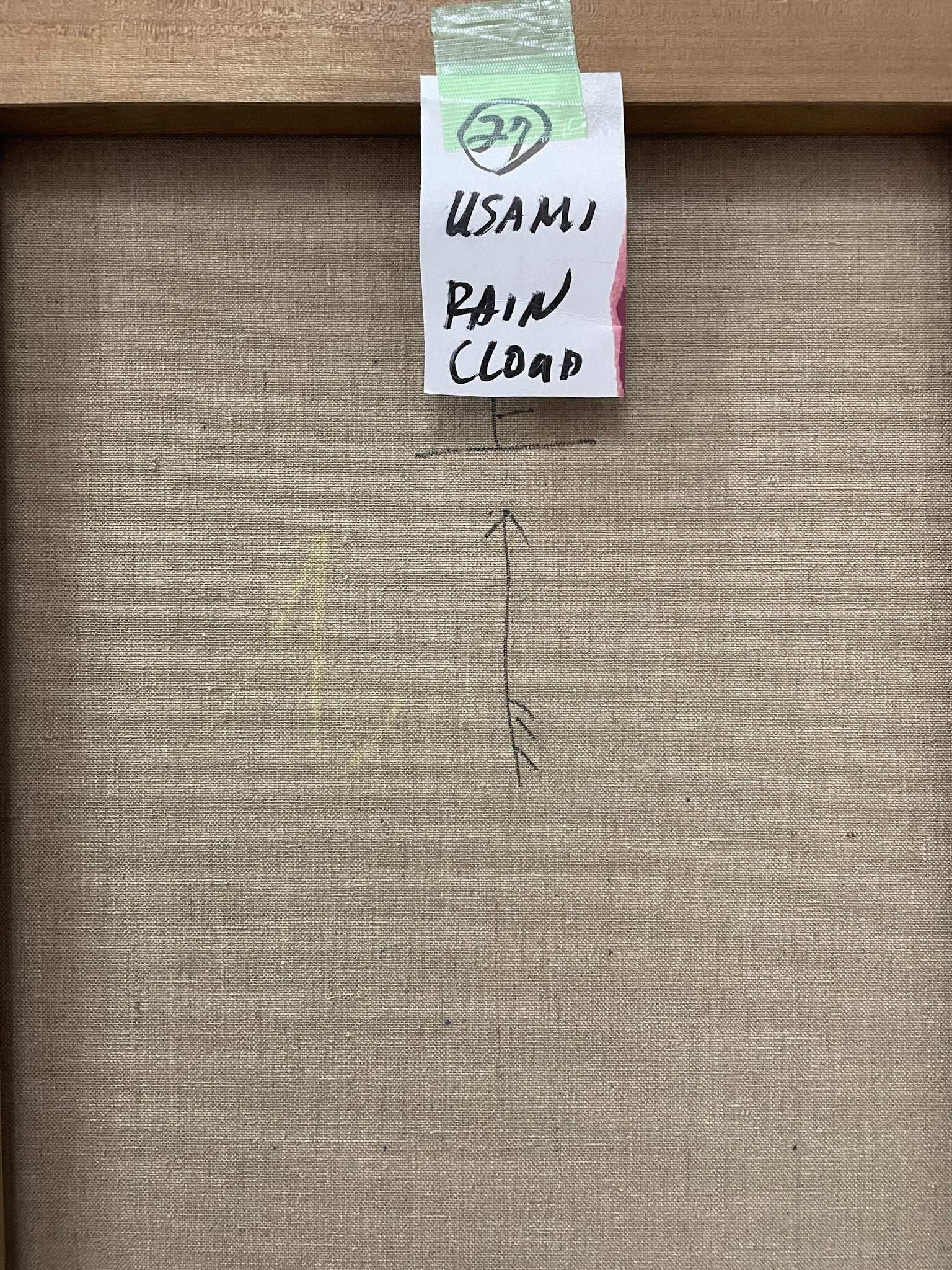 Usami Kuninori, Raincloud, 1980