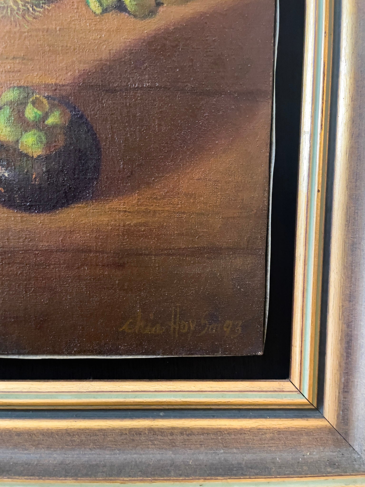 Chia Hoy Sai, Untitled (Still Life of Mangosteens), 1993