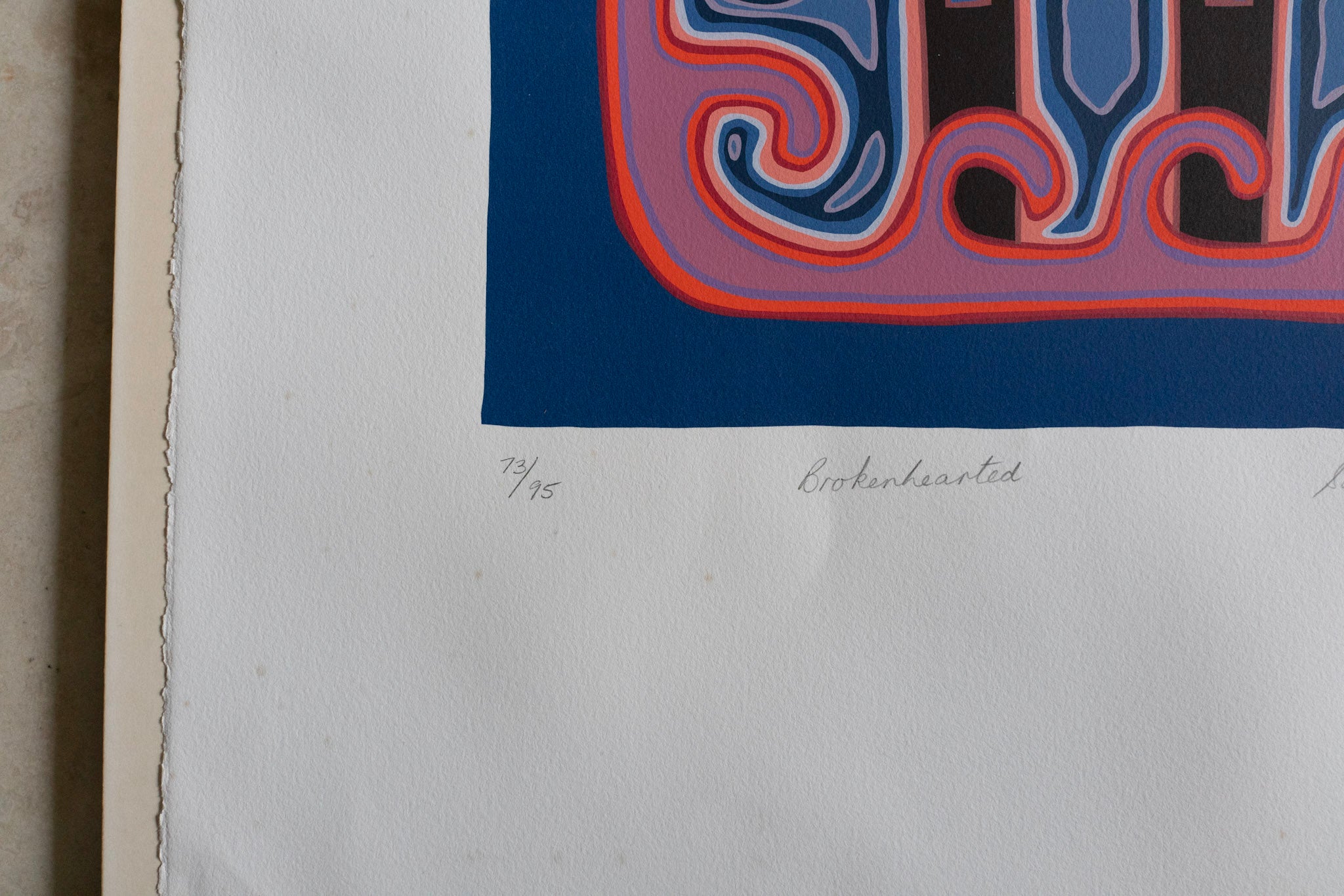 Sally Morgan, Brokenhearted, 1989