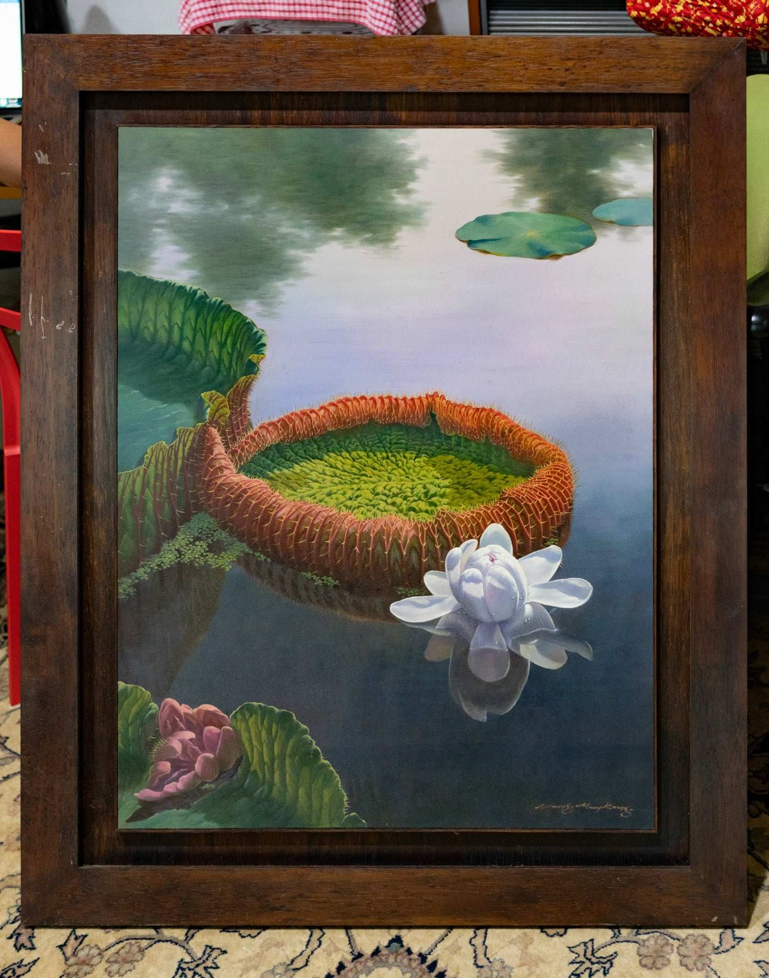 Unknown Artist, Untitled (Lilies), Undated