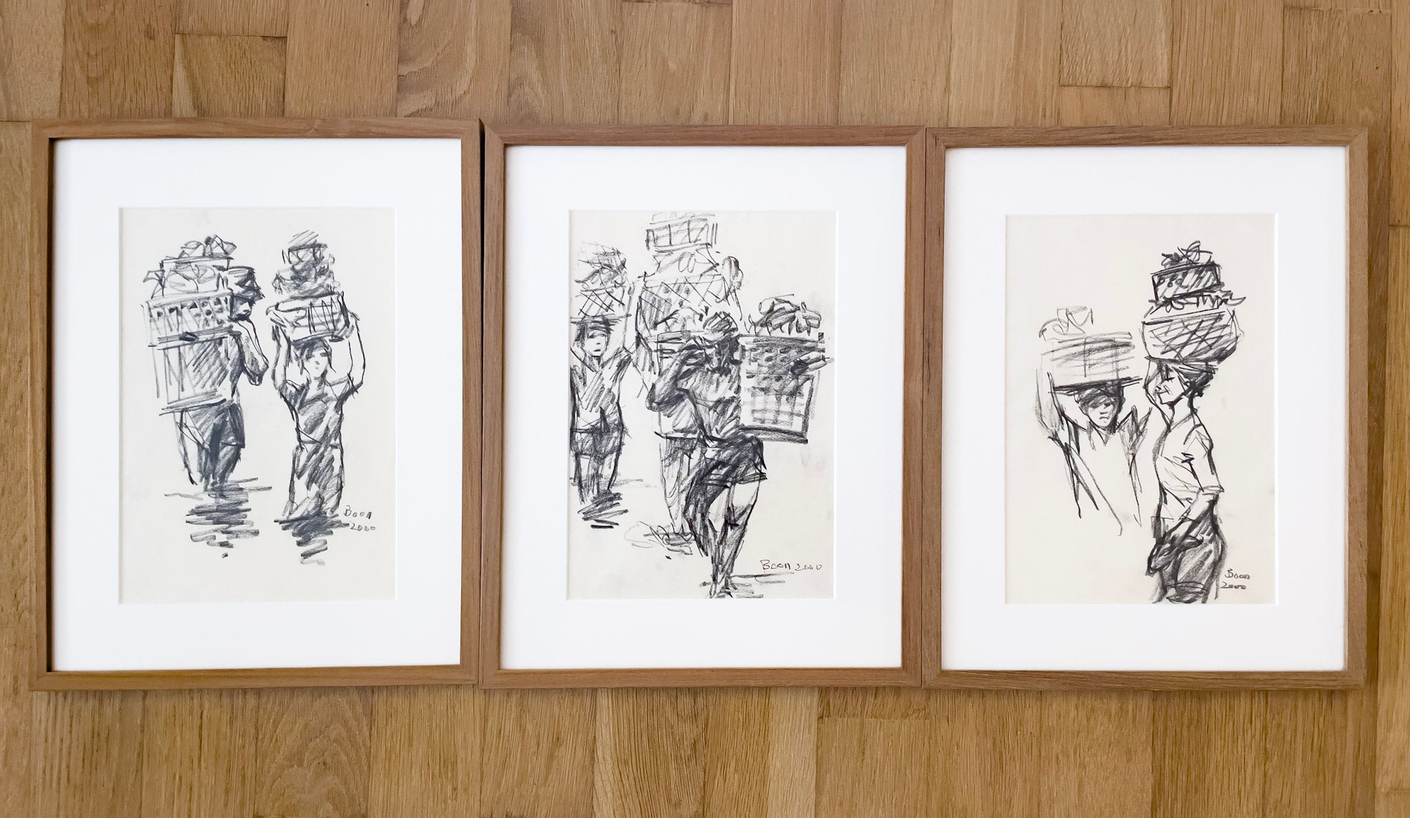 Tay Boon Pin, Untitled (Baskets), 2000