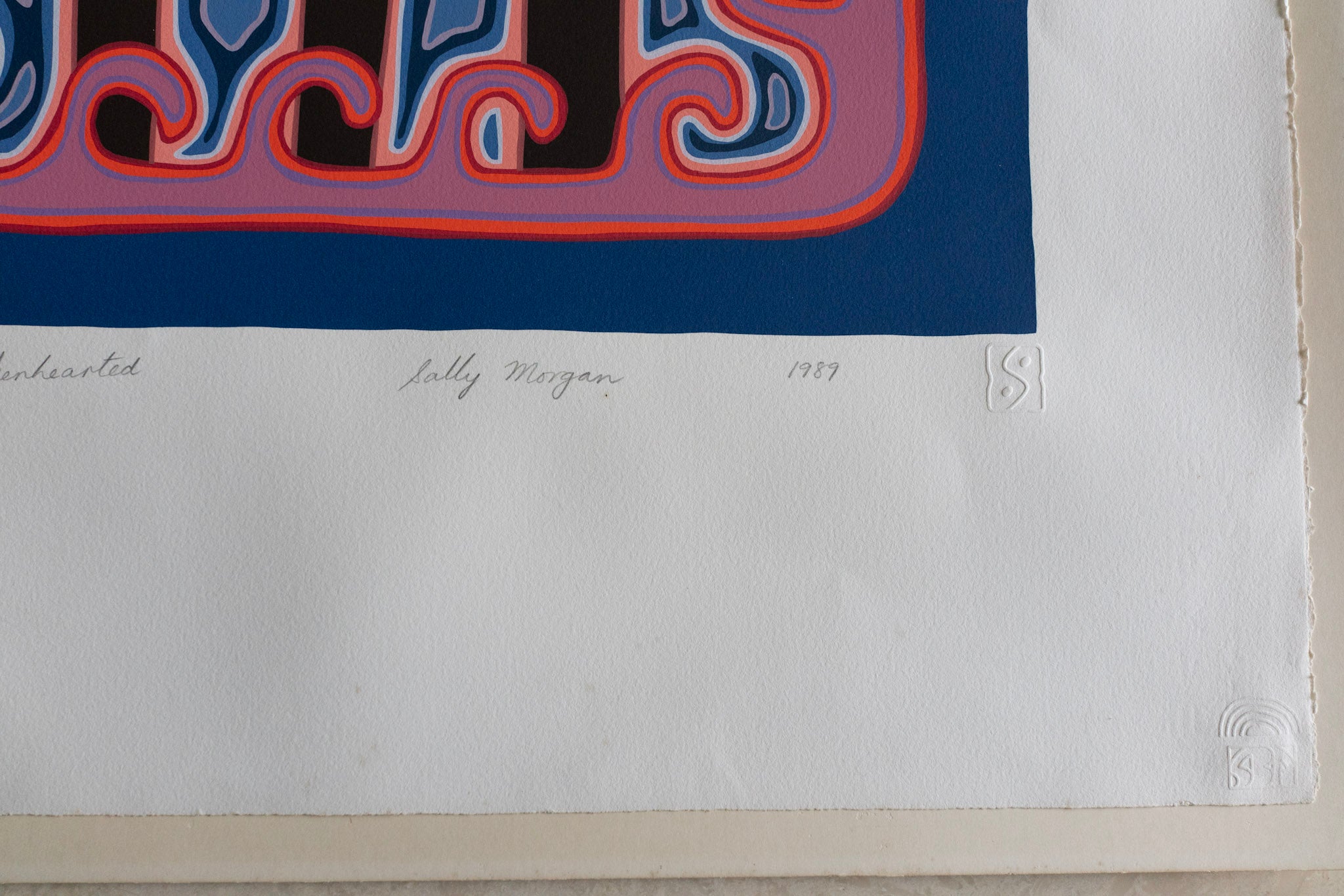 Sally Morgan, Brokenhearted, 1989