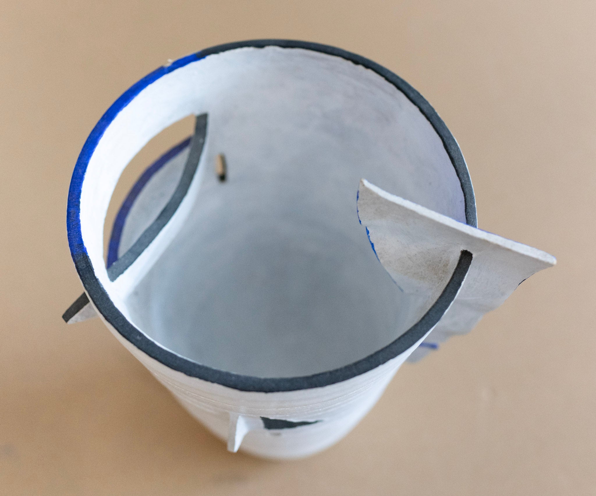 Tan Tuan Yong, Untitled (White and Blue Vase), Undated