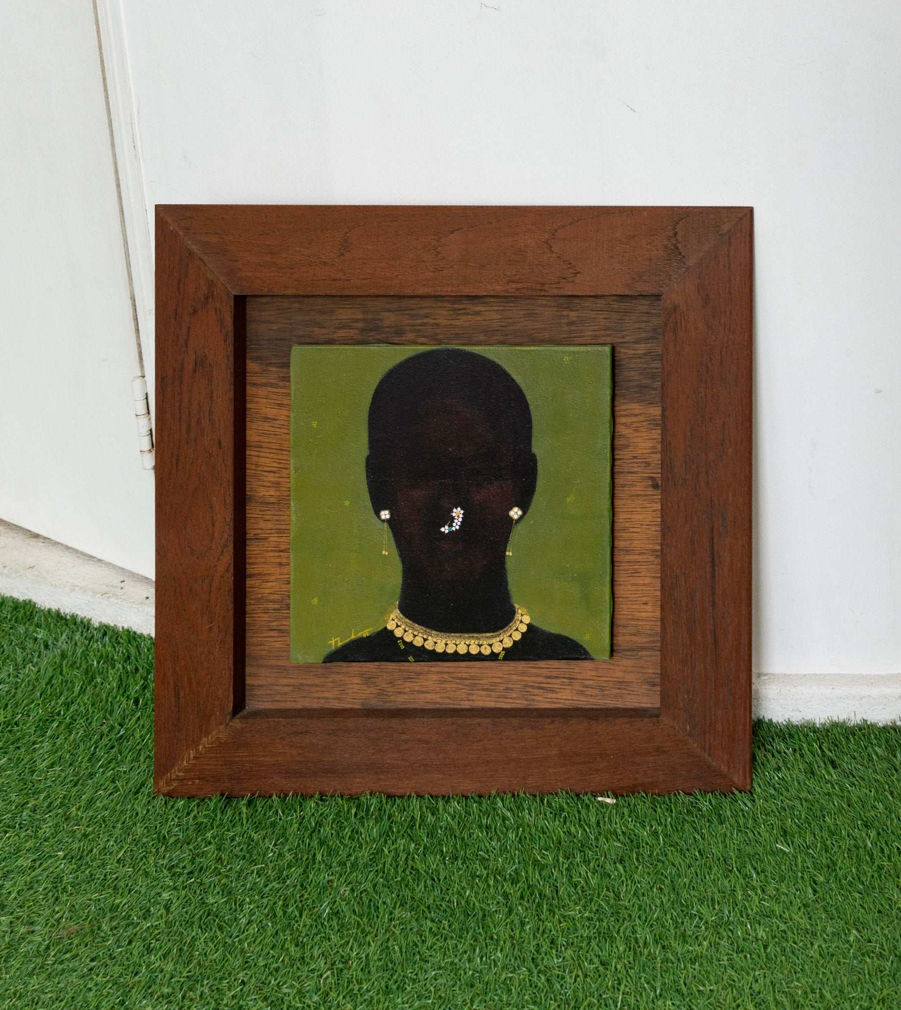 Unknown Artist, Untitled (Portrait of a Woman), 2002