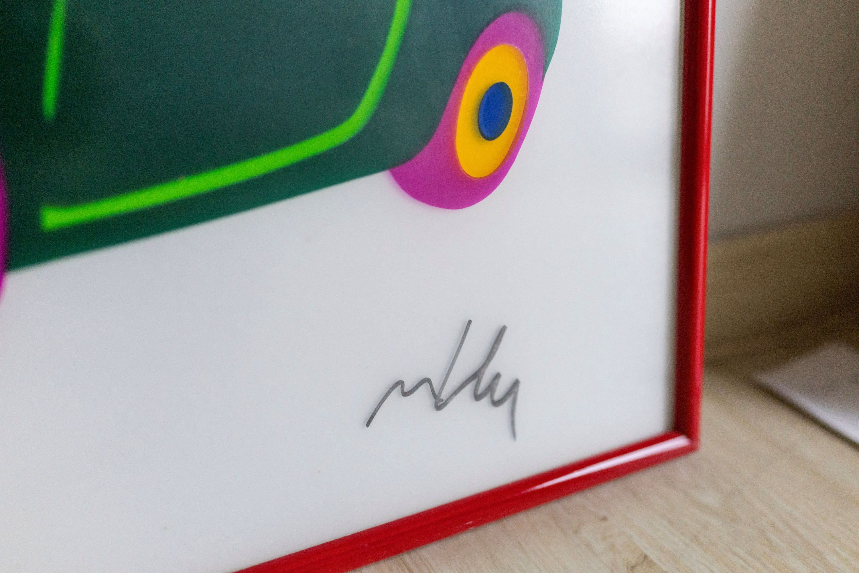 Marco Lodola, Fiat 500, Undated