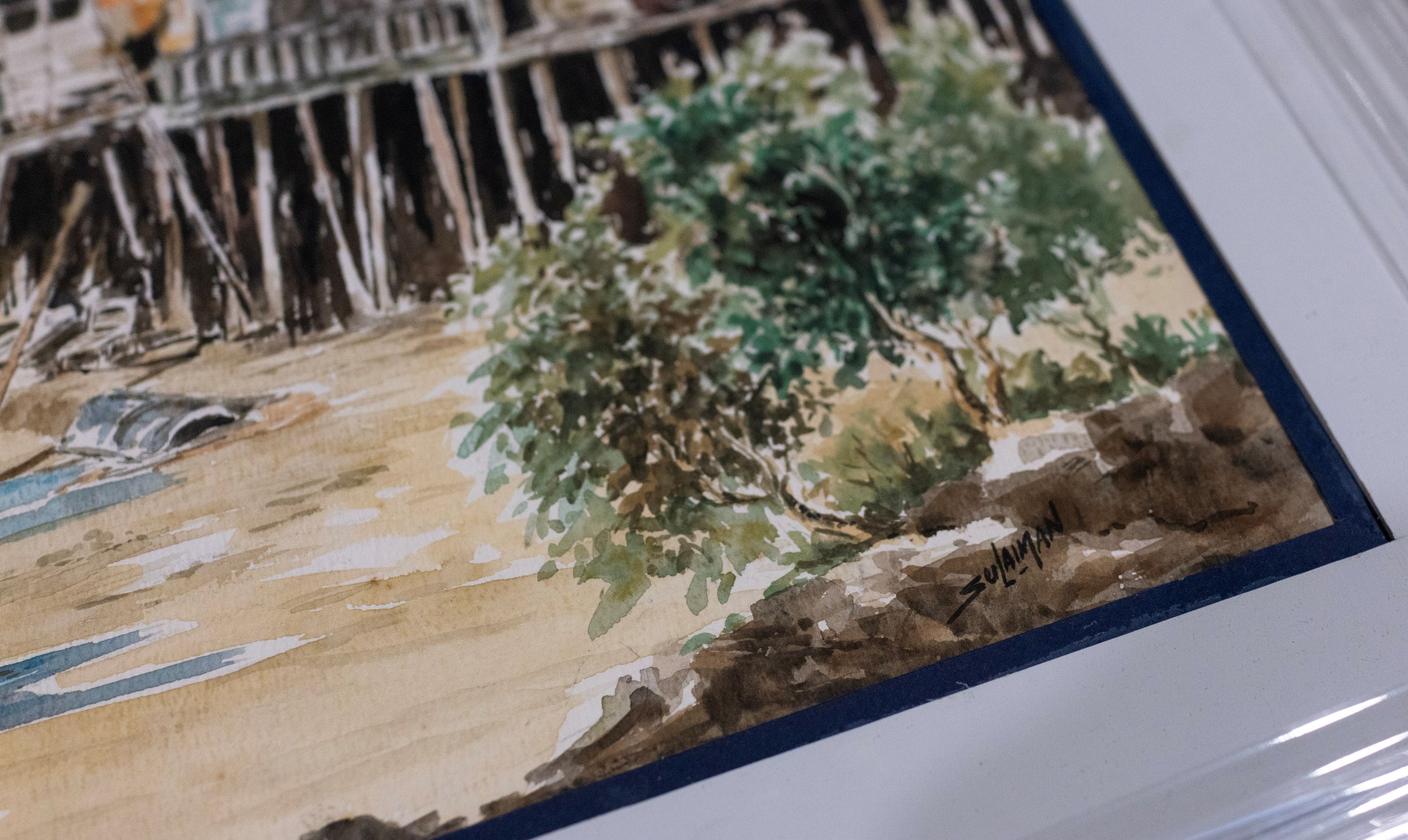 Sulaiman Haji Suhaimi, Kampong Scene, Undated