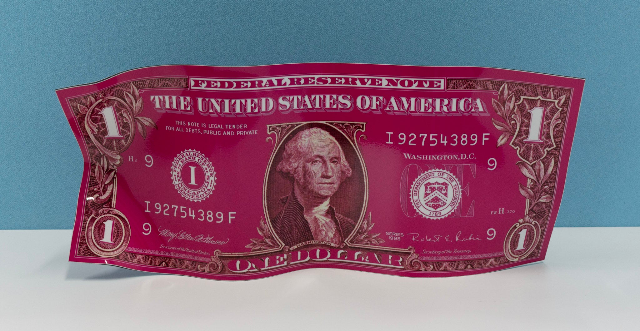 Karl Lagasse, One Little Dollars (Pink-Back), Undated