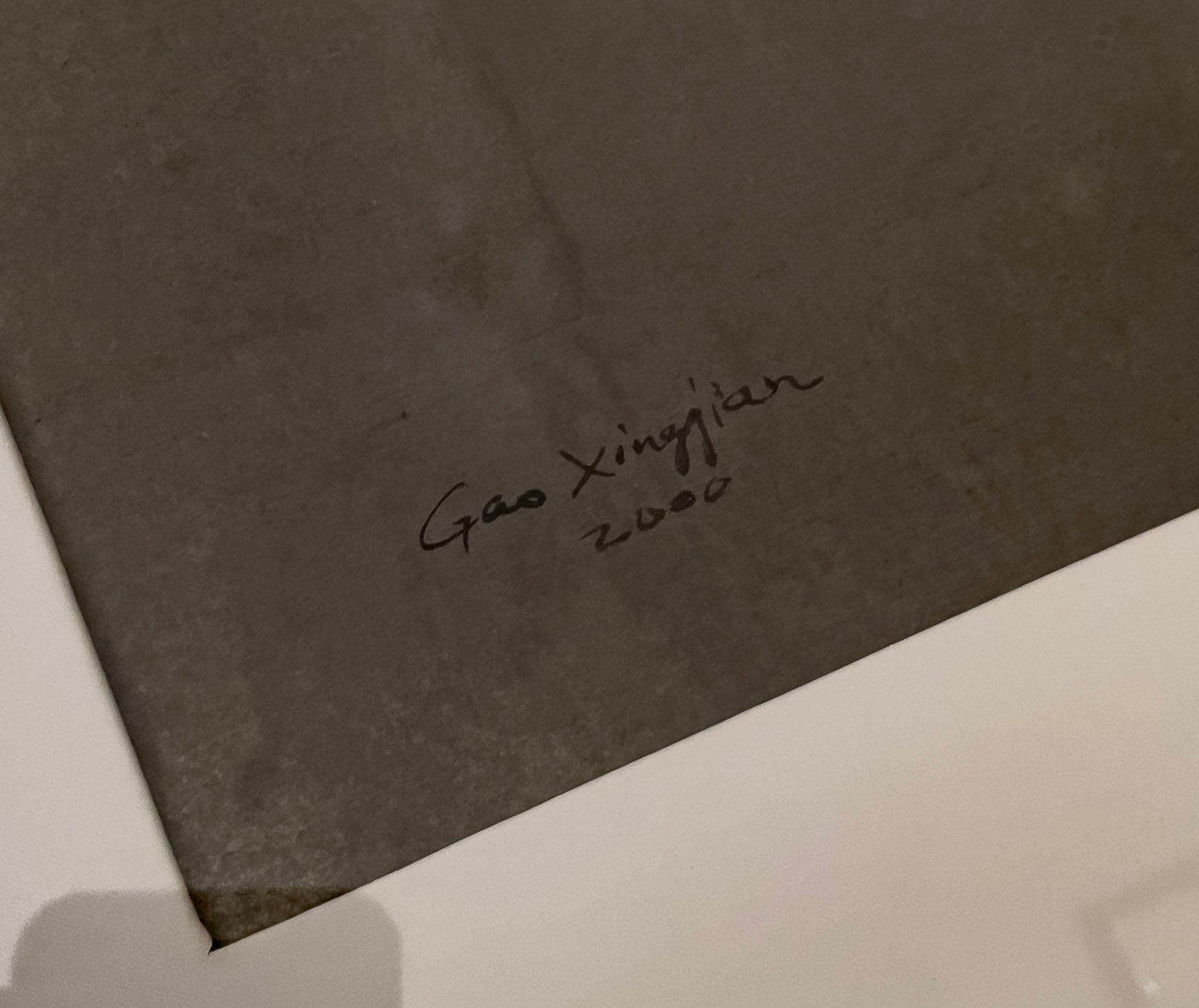 Gao Xing Jian, Midnight, 2000