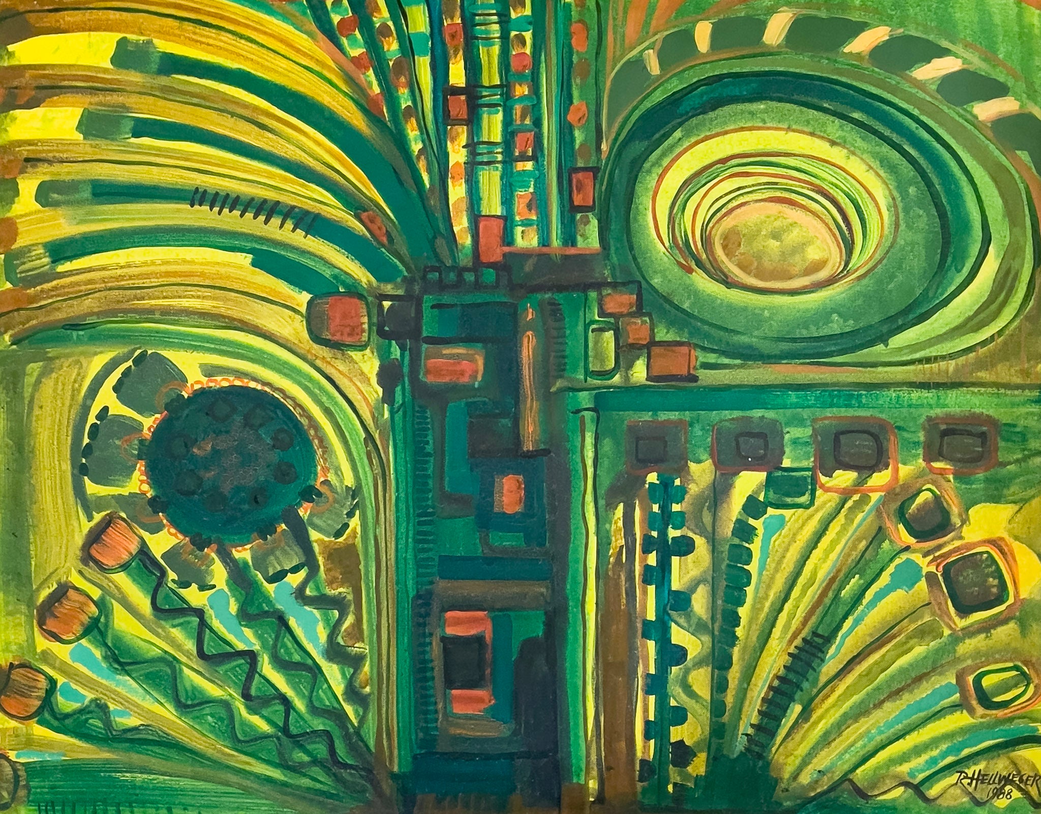 Regina Hellweger, Untitled (Fern), 1988