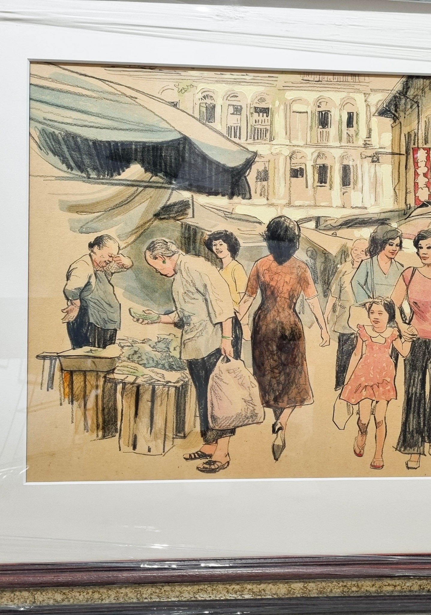 Chua Mia Tee, Chinatown Scene, 1982