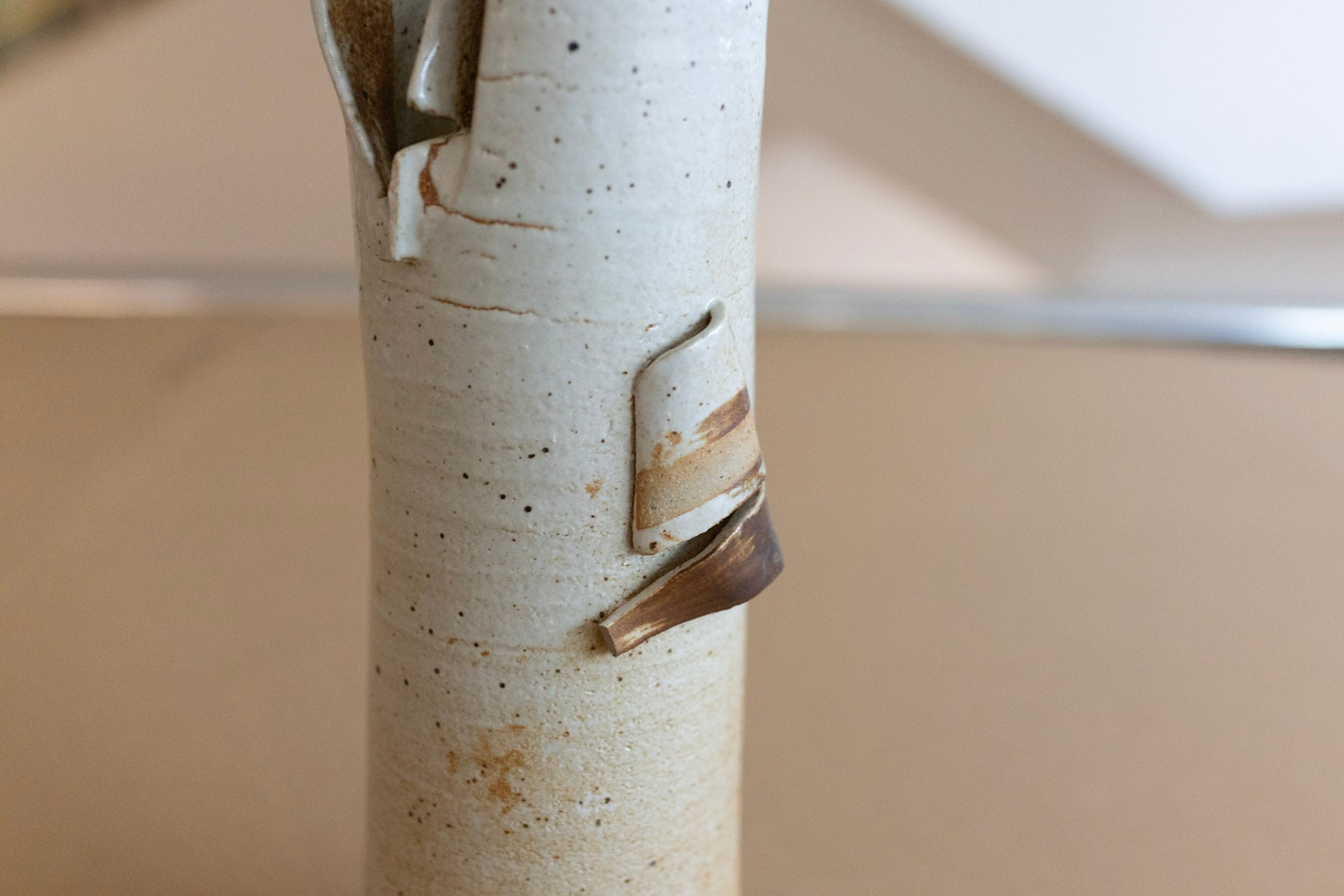 Tan Tuan Yong, Untitled (Brown and White Vase), Undated