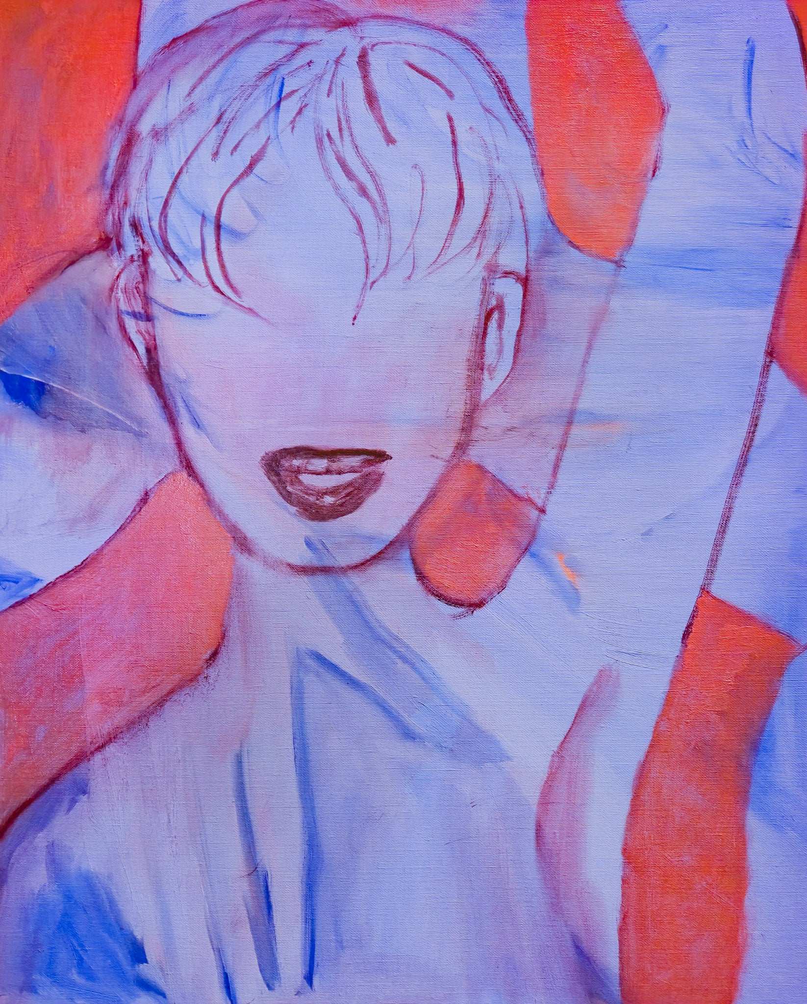 Auto Moai, Untitled (Faceless Portrait), 2021