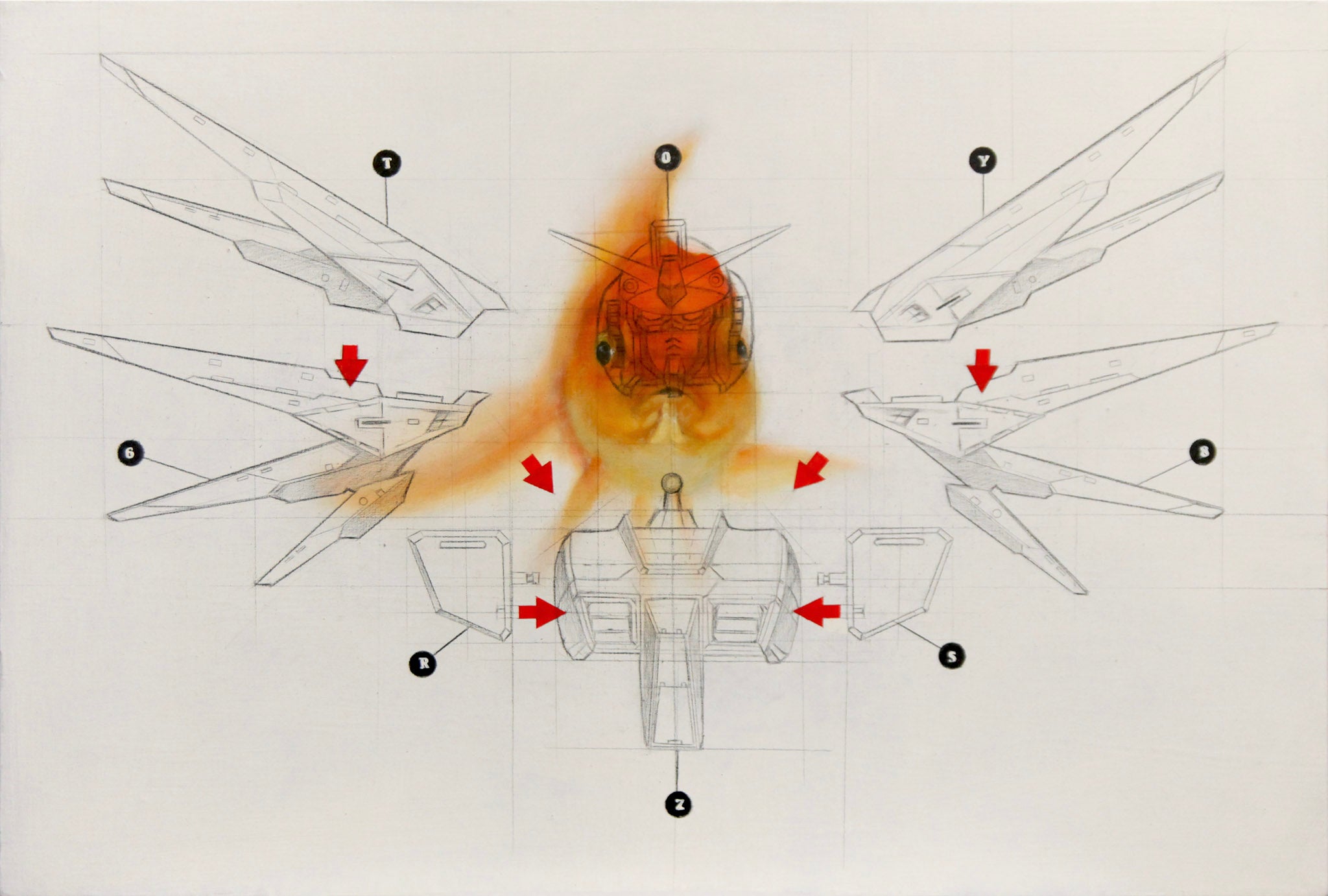 Huang Zan-Lun, Model-Goldfish 05, 2023
