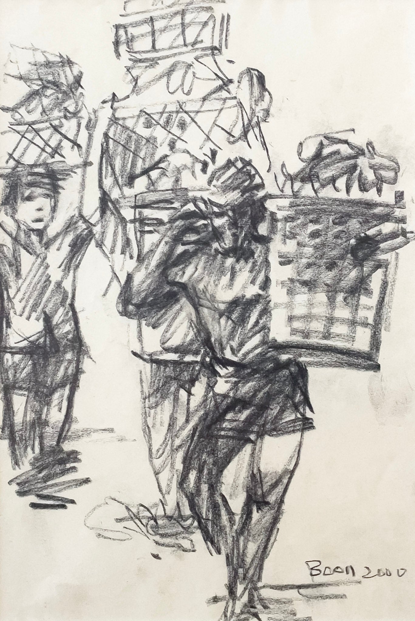 Tay Boon Pin, Untitled (Baskets), 2000