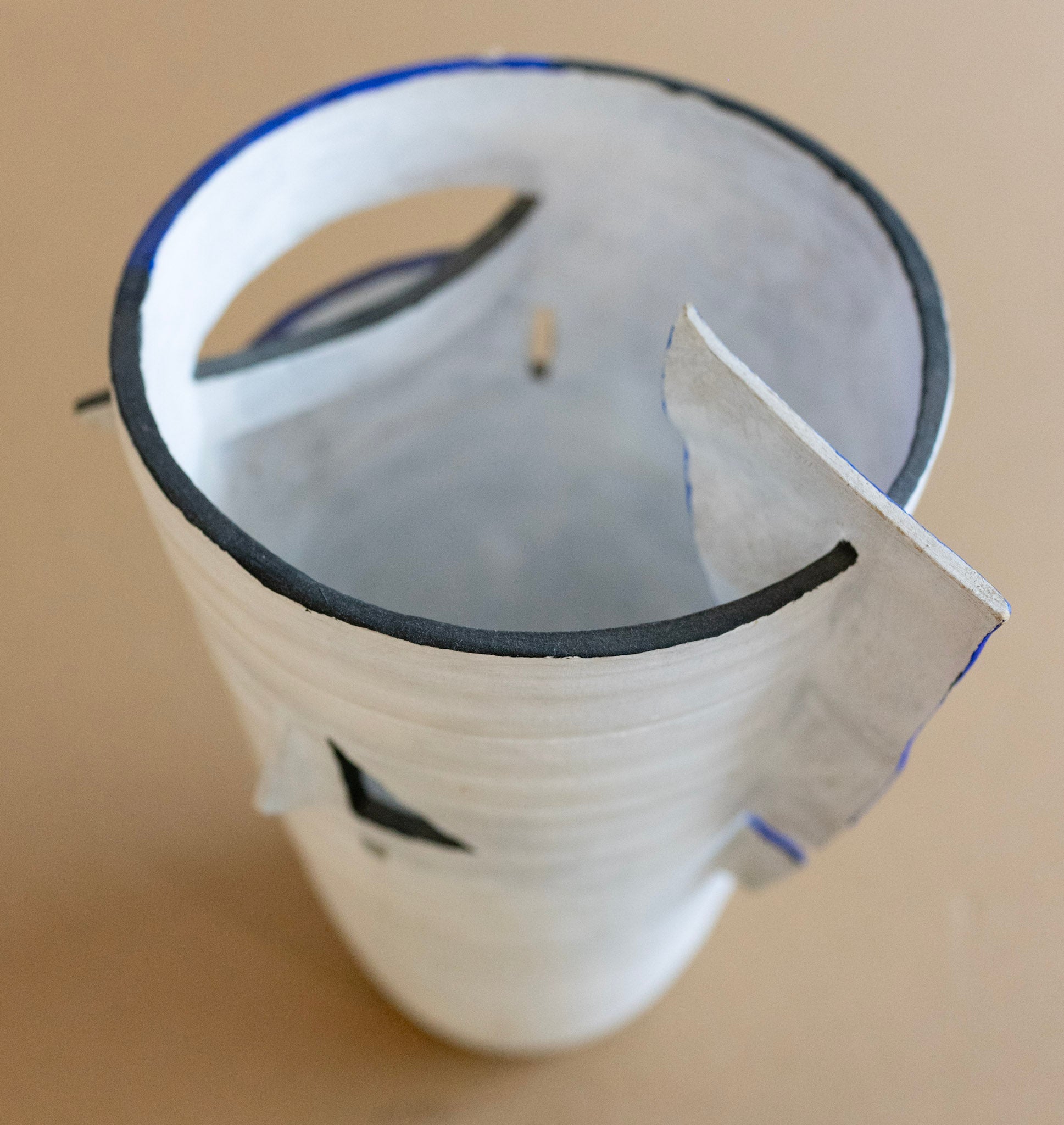 Tan Tuan Yong, Untitled (White and Blue Vase), Undated