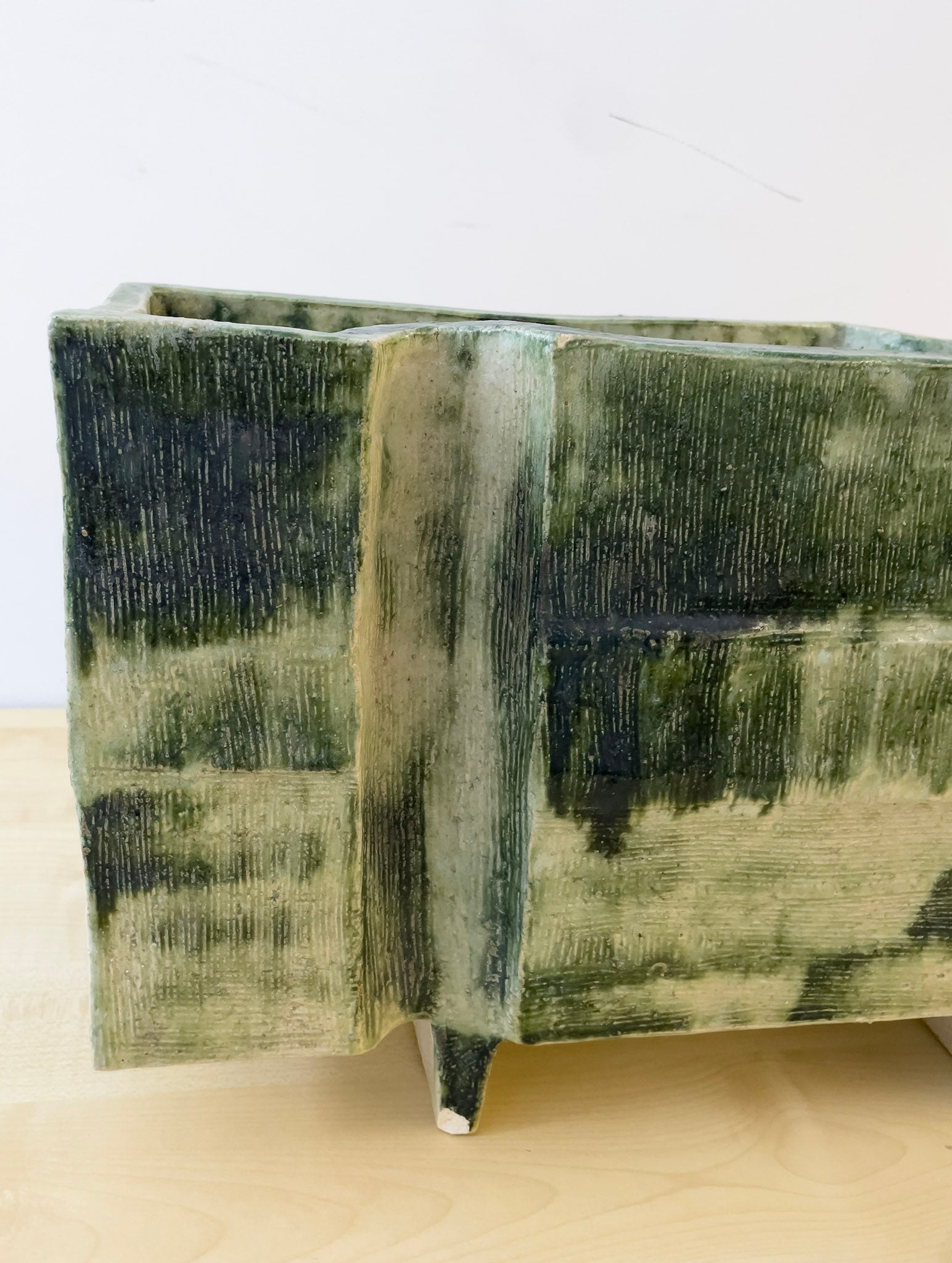 Unknown Artist, Untitled (Green Rectangular Vase), Undated