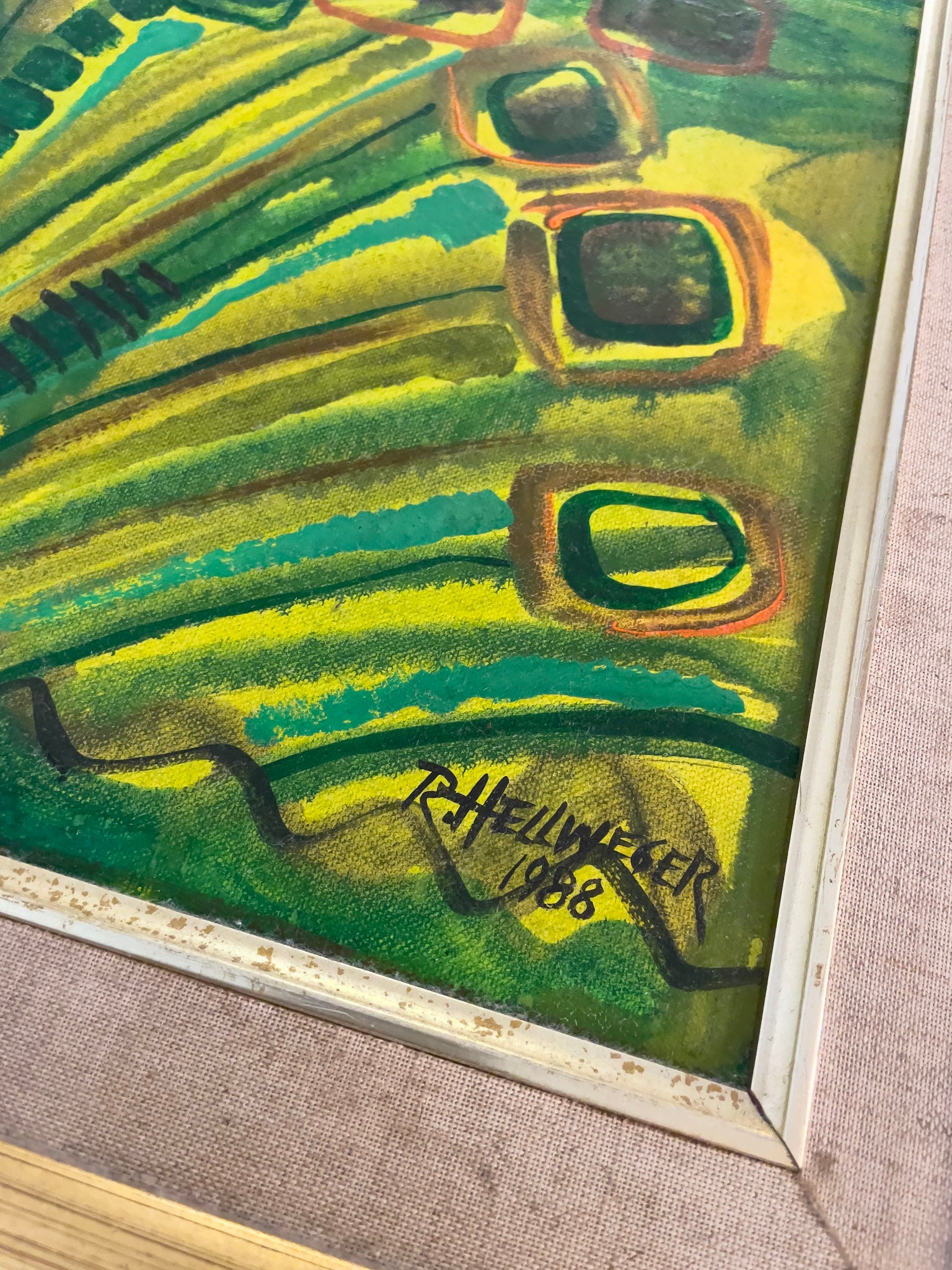 Regina Hellweger, Untitled (Fern), 1988