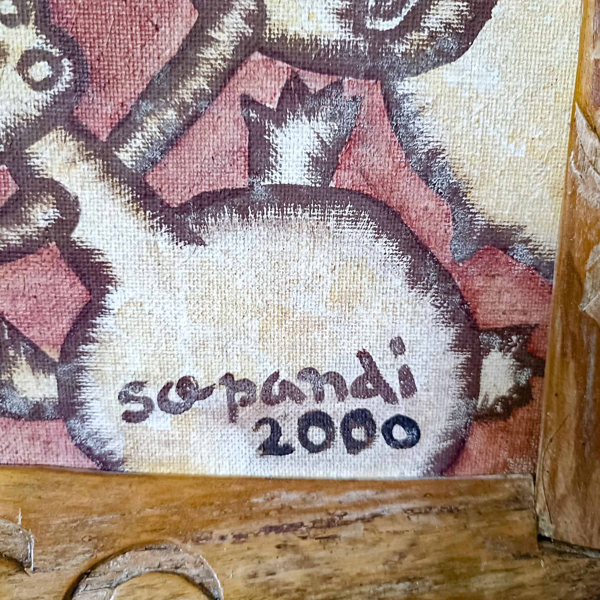 Achmad Sopandi Hasan, Untitled (Unity of Life), 2000