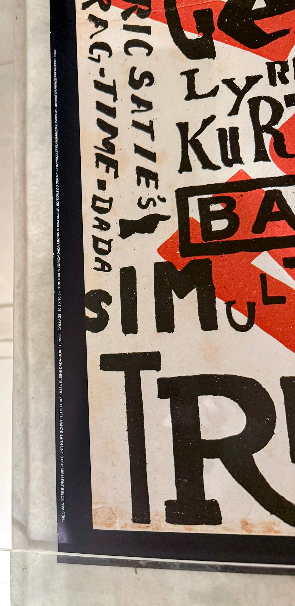 Kurt Schwitters & Theo van Doesburg, Kleine DADA Soiree, 1923