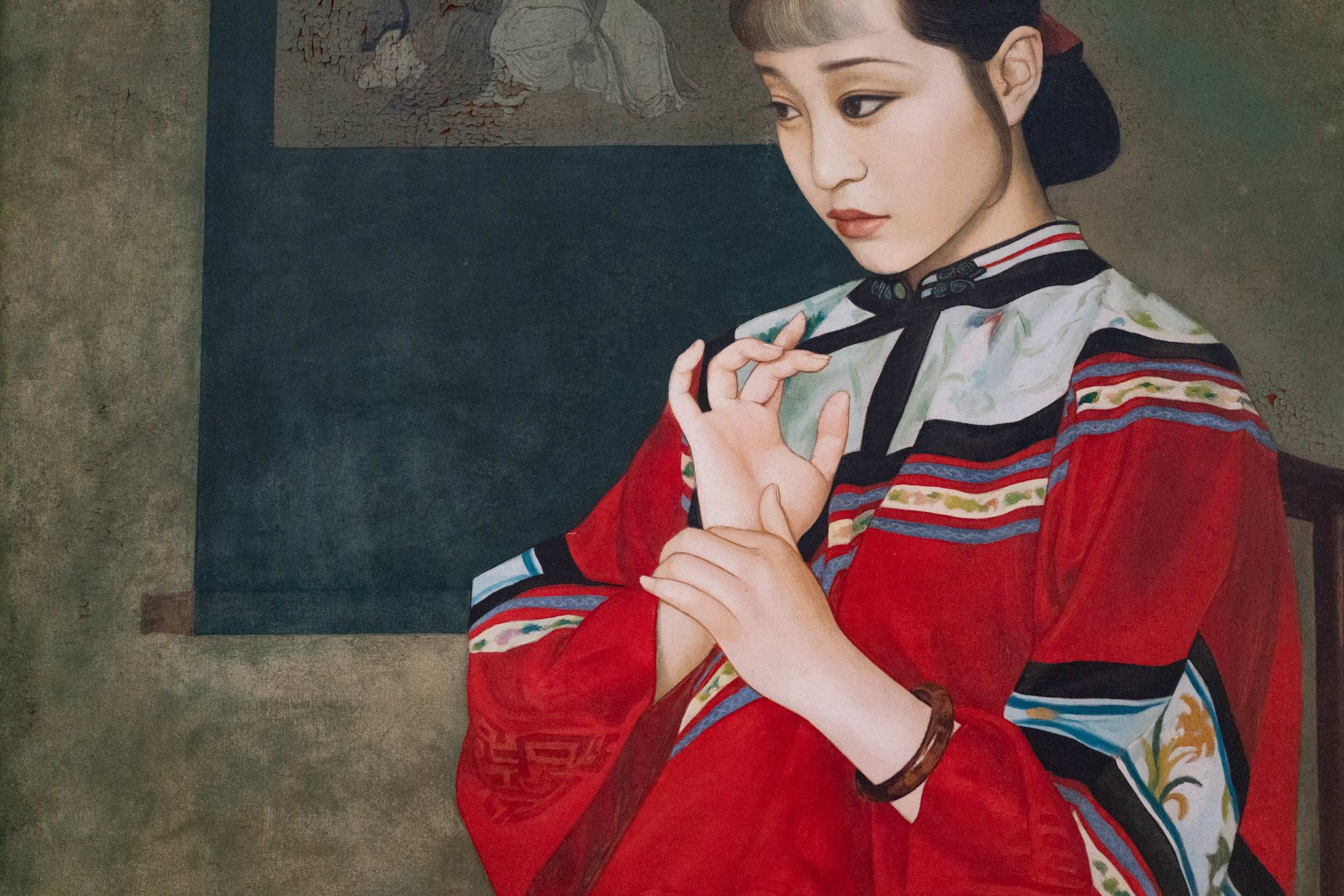Xue Yan Qun, Untitled (Lady in Traditional Clothing), Undated