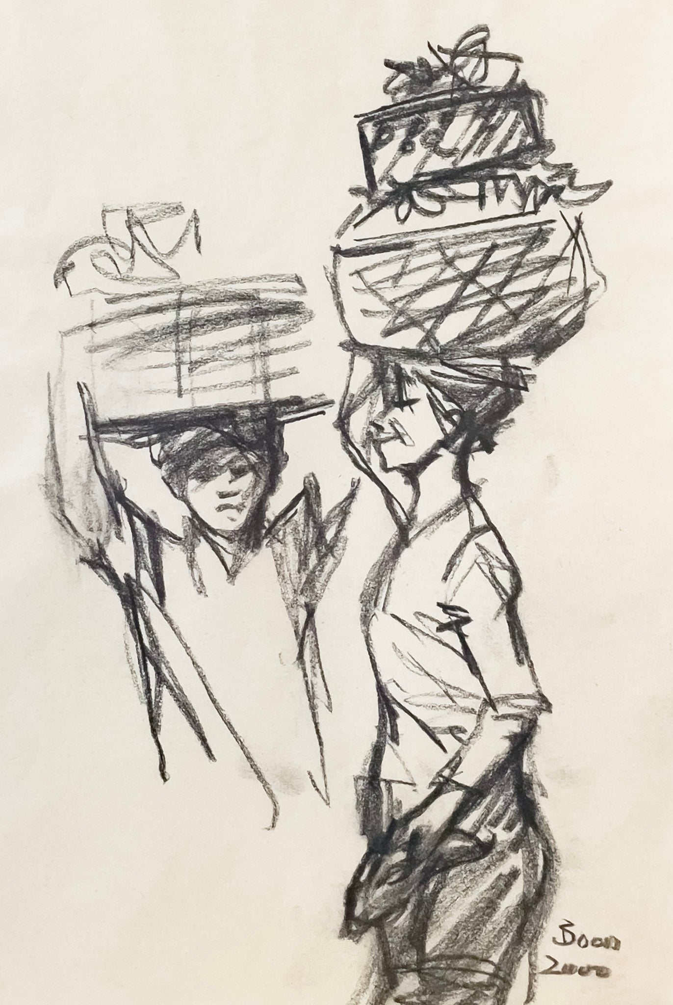 Tay Boon Pin, Untitled (Baskets), 2000