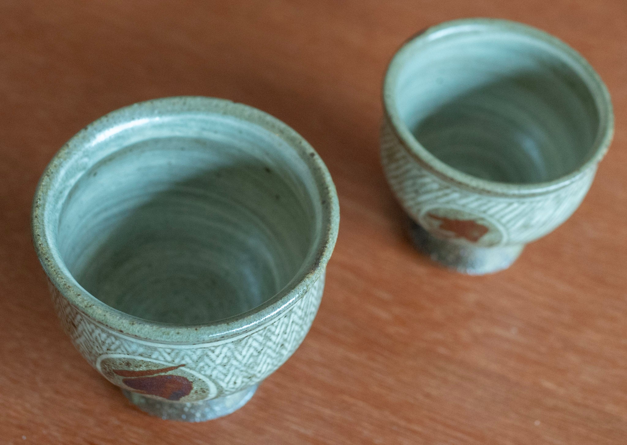 Shimaoka Tatsuzo, Untitled (Braided Cups), Undated