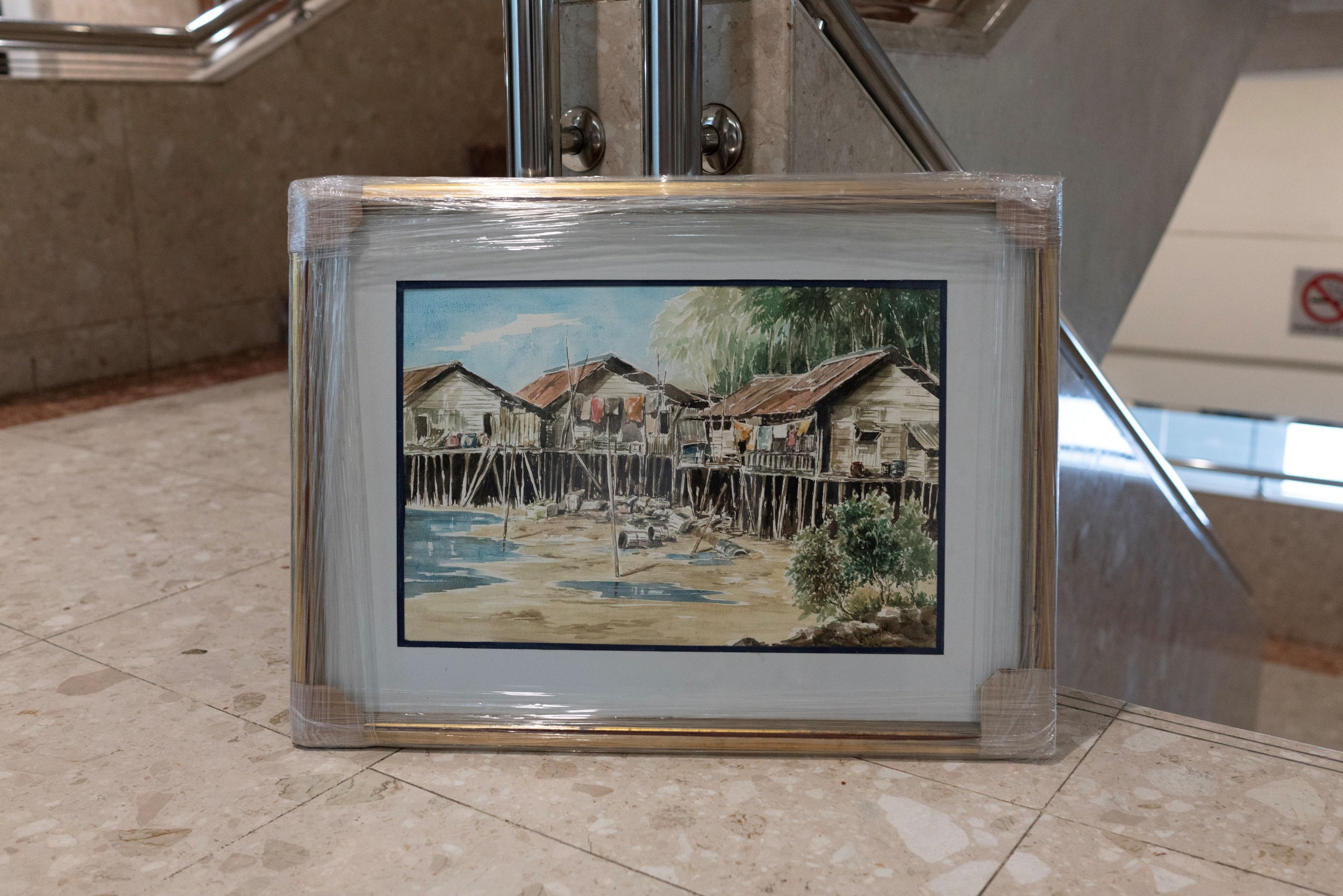 Sulaiman Haji Suhaimi, Kampong Scene, Undated