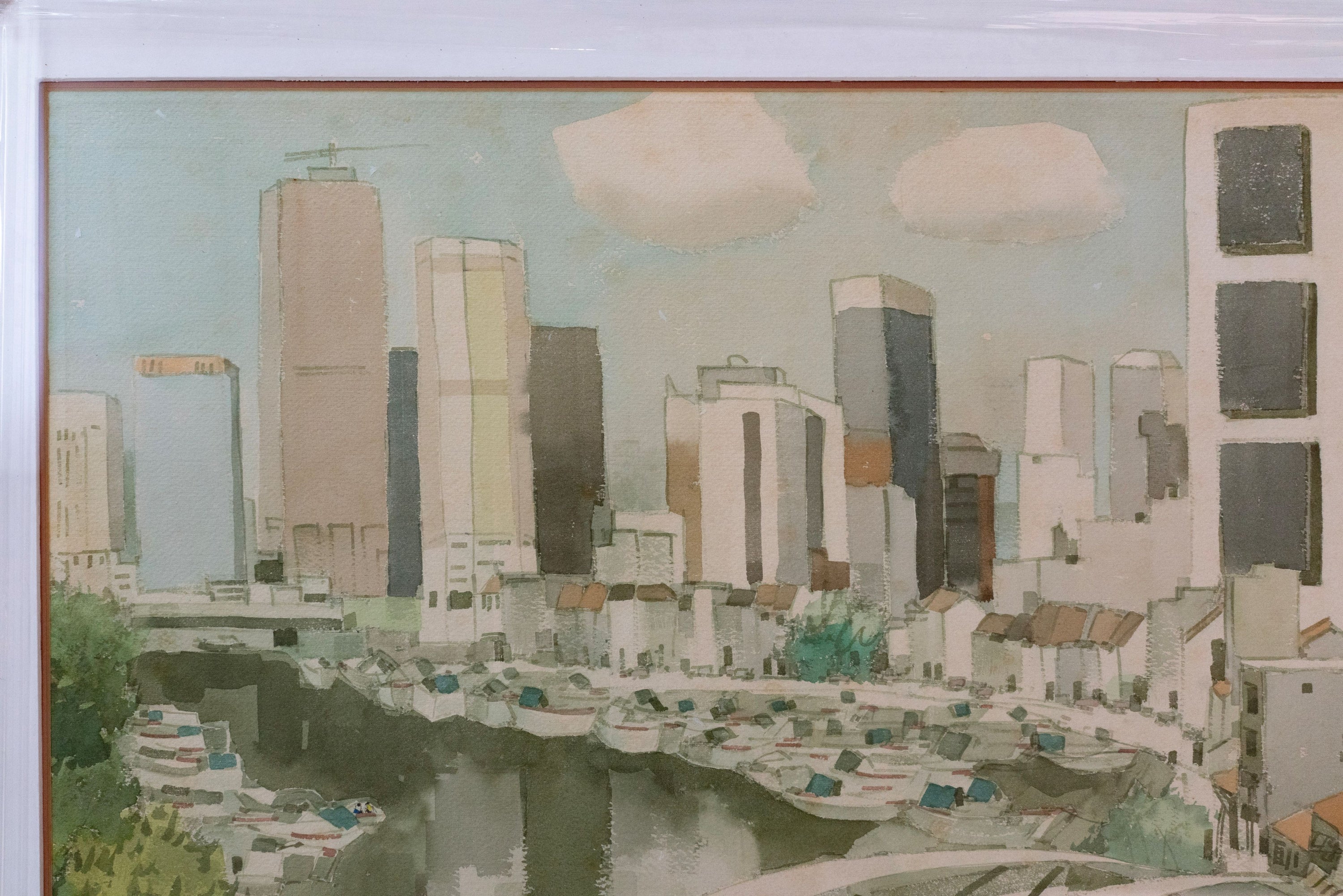 Hua Chai Yong, Untitled (Singapore River), 1981