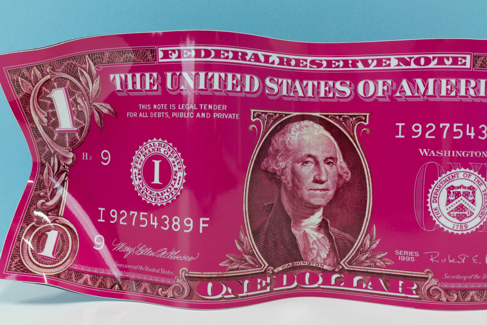 Karl Lagasse, One Little Dollars (Pink-Back), Undated