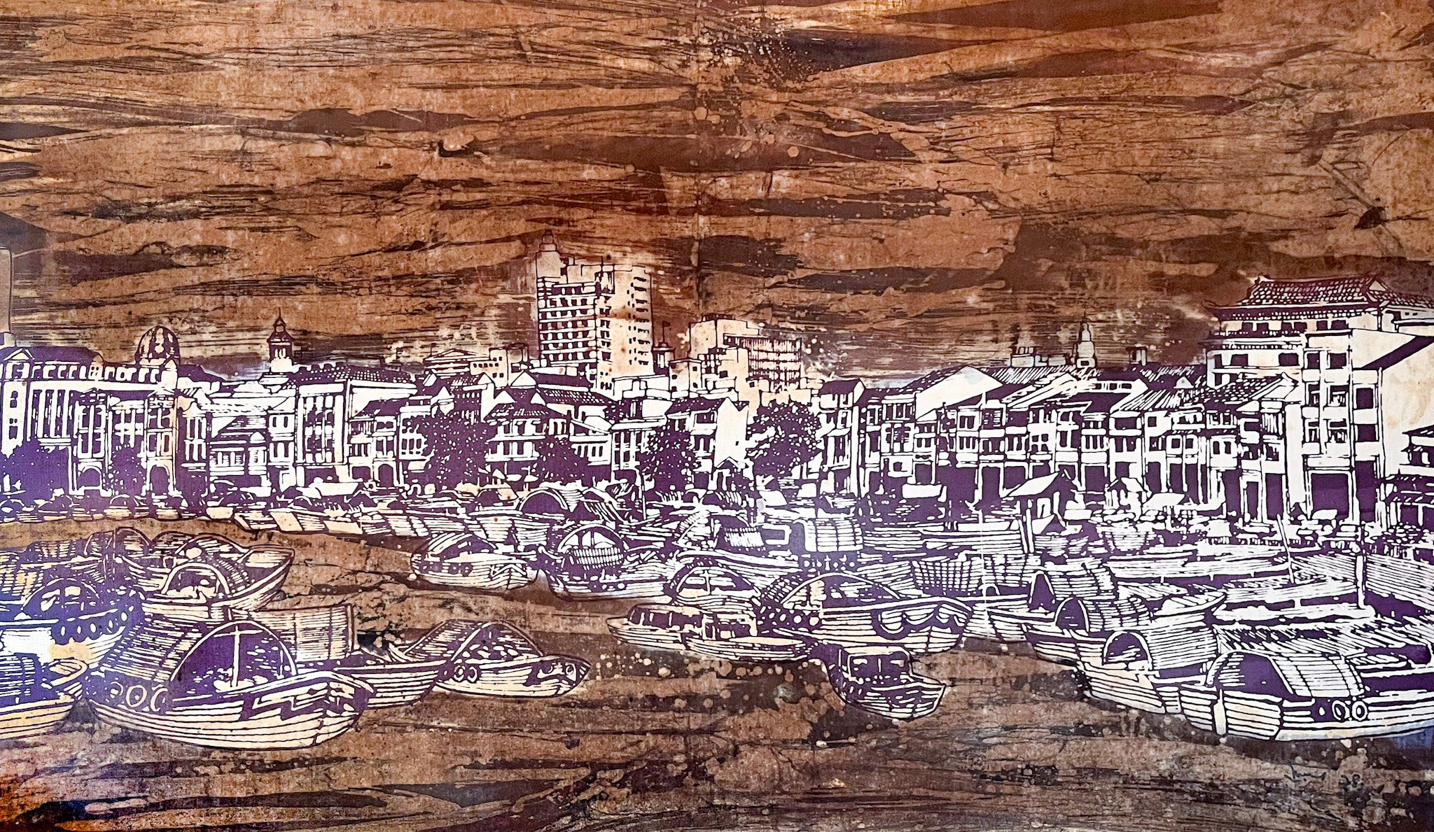 Thang Kiang How, Untitled (Singapore River), 1978