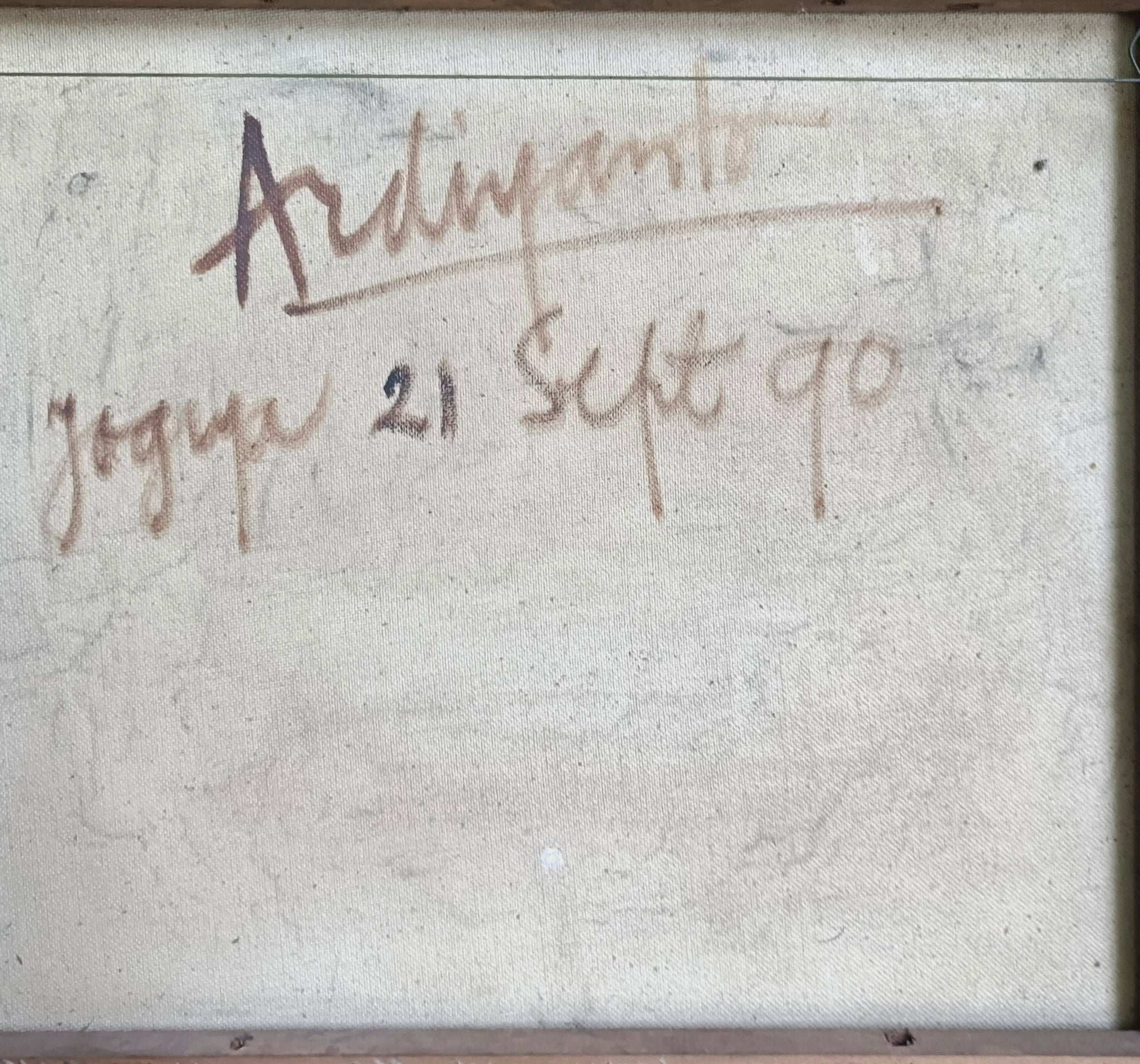 Ardiyanto Pranata, Untitled (Green Coils), 1990