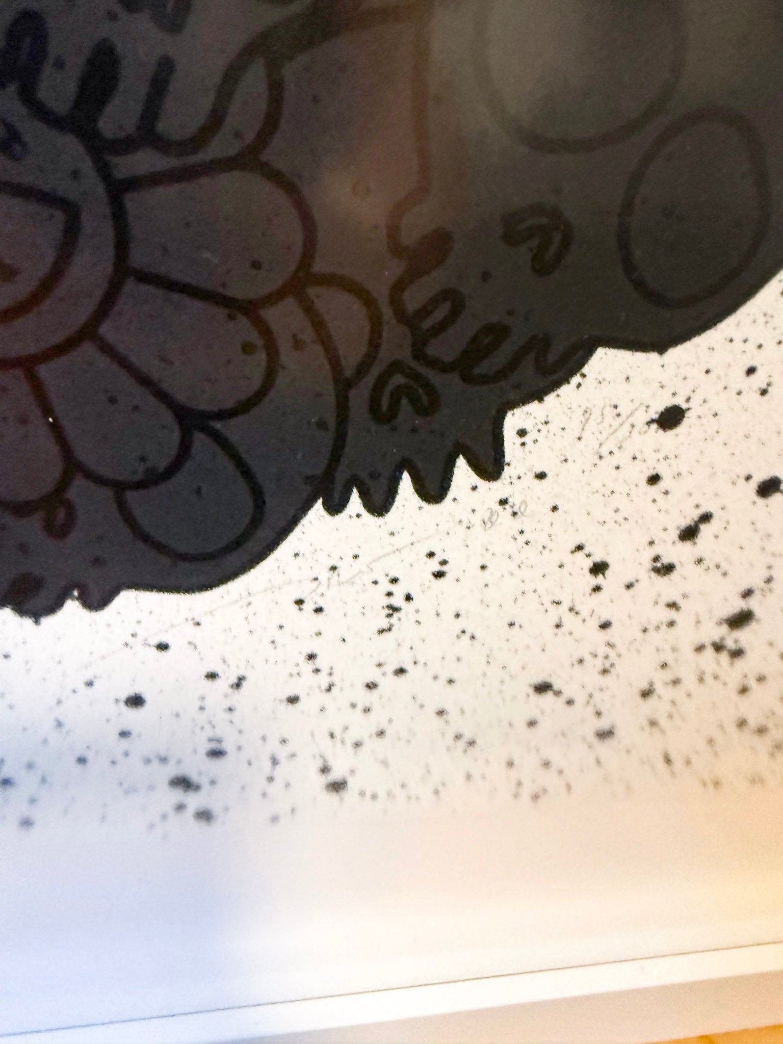 Takashi Murakami, Black Lives Matter (Round with Skulls and Flowers), 2020